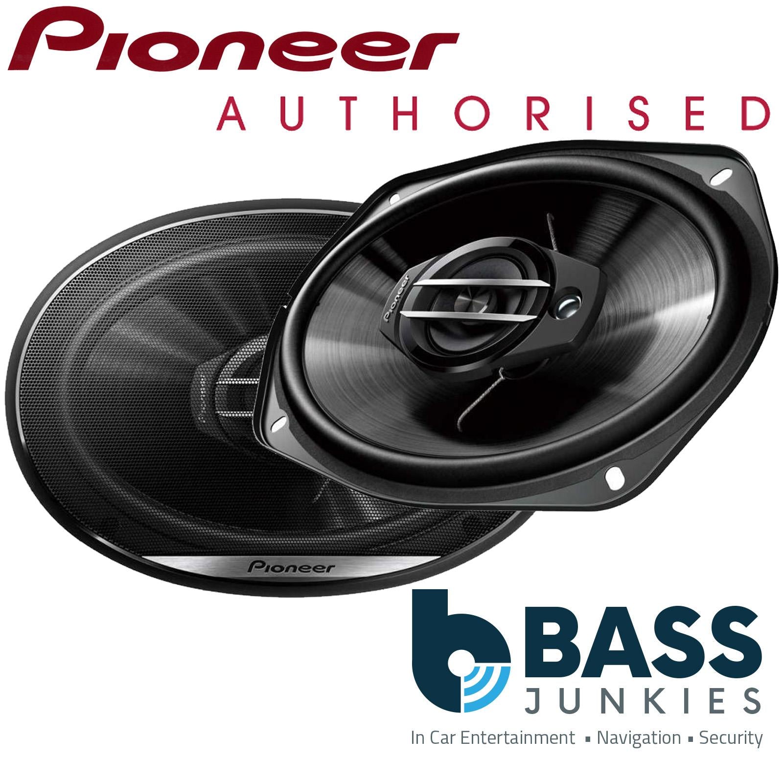 Pioneer TS-G6930F 800 Watts 6" X 9" Inch 3 Way Coaxial Rear Shelf Car Speakers