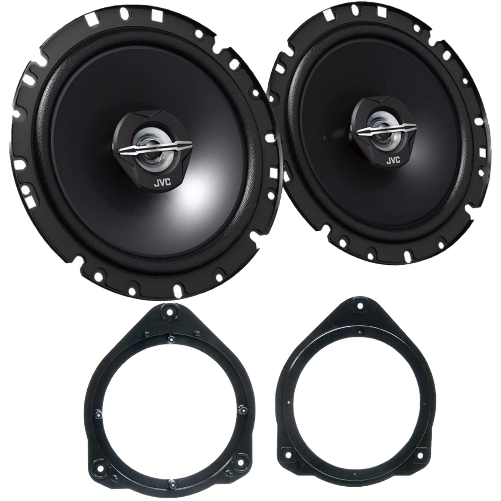 Audi A1 2010 - 2014 JVC 17cm 6.3/4 Inch 600 Watts 2 Way Rear Door Car Speakers