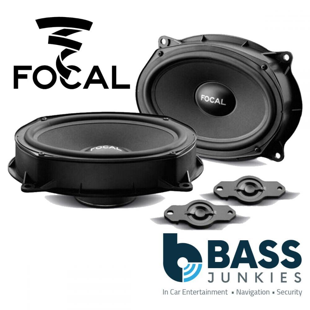 Focal ISRNI690 - Custom Fit 6x9" 320W 2-Way Component Car Speakers for Renault, Nissan