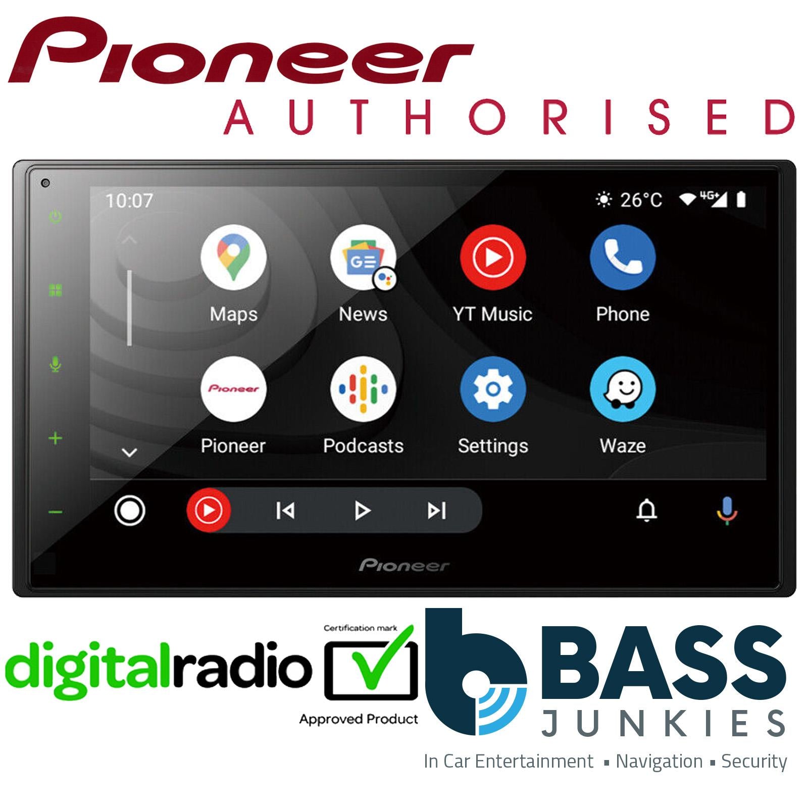 Pioneer SPH-DA360DAB 6.8" Wireless Apple CarPlay Bluetooth DAB Radio Car Stereo