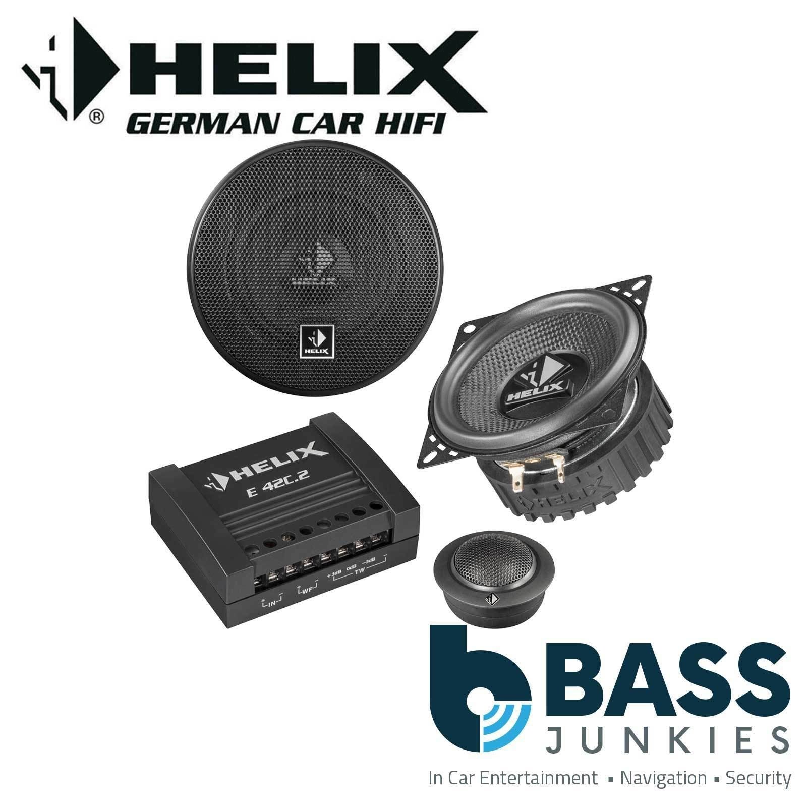 HELIX E 42C.2 - 4" 100mm 300 Watts 2 Way Component System Car Van Speakers