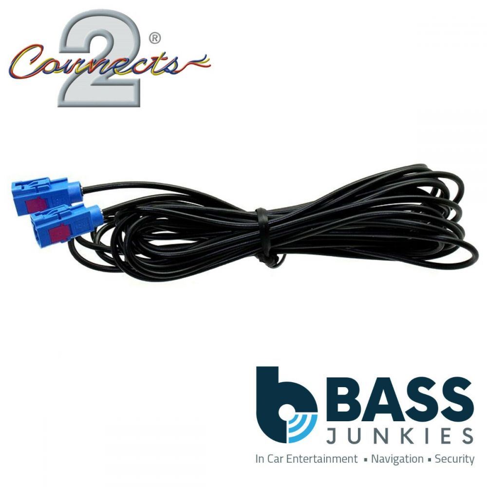 Connects CT27AA139 - GPS 5 Meter Extension SMA Female to Female Car Stereo Aerial Adaptor