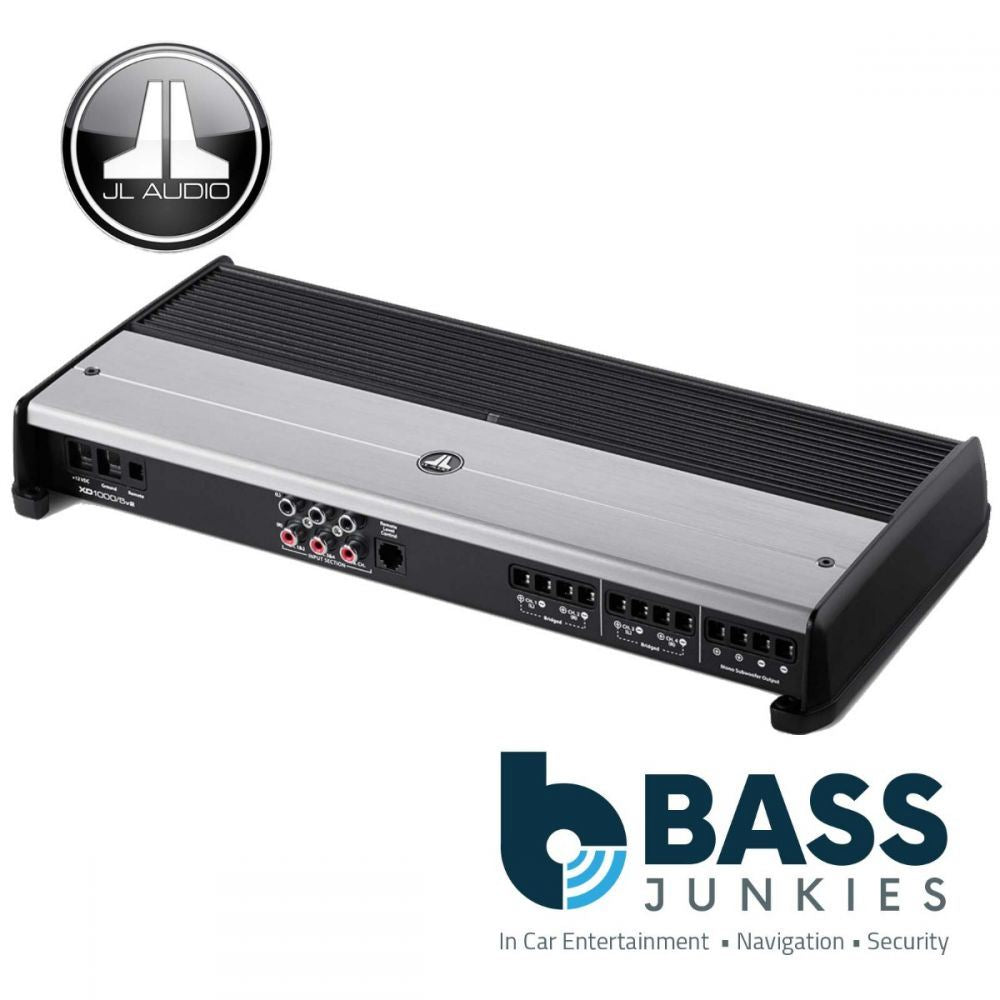 JL Audio XD1000/5V2 - XDv2 1000 Watts 5 Channel Class D Full Range Car Amp Amplifier