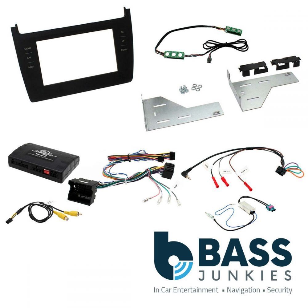 Connects2 CTKVW14 - Volkswagen Polo 2014 Onwards Double Din Fascia Installation Kit