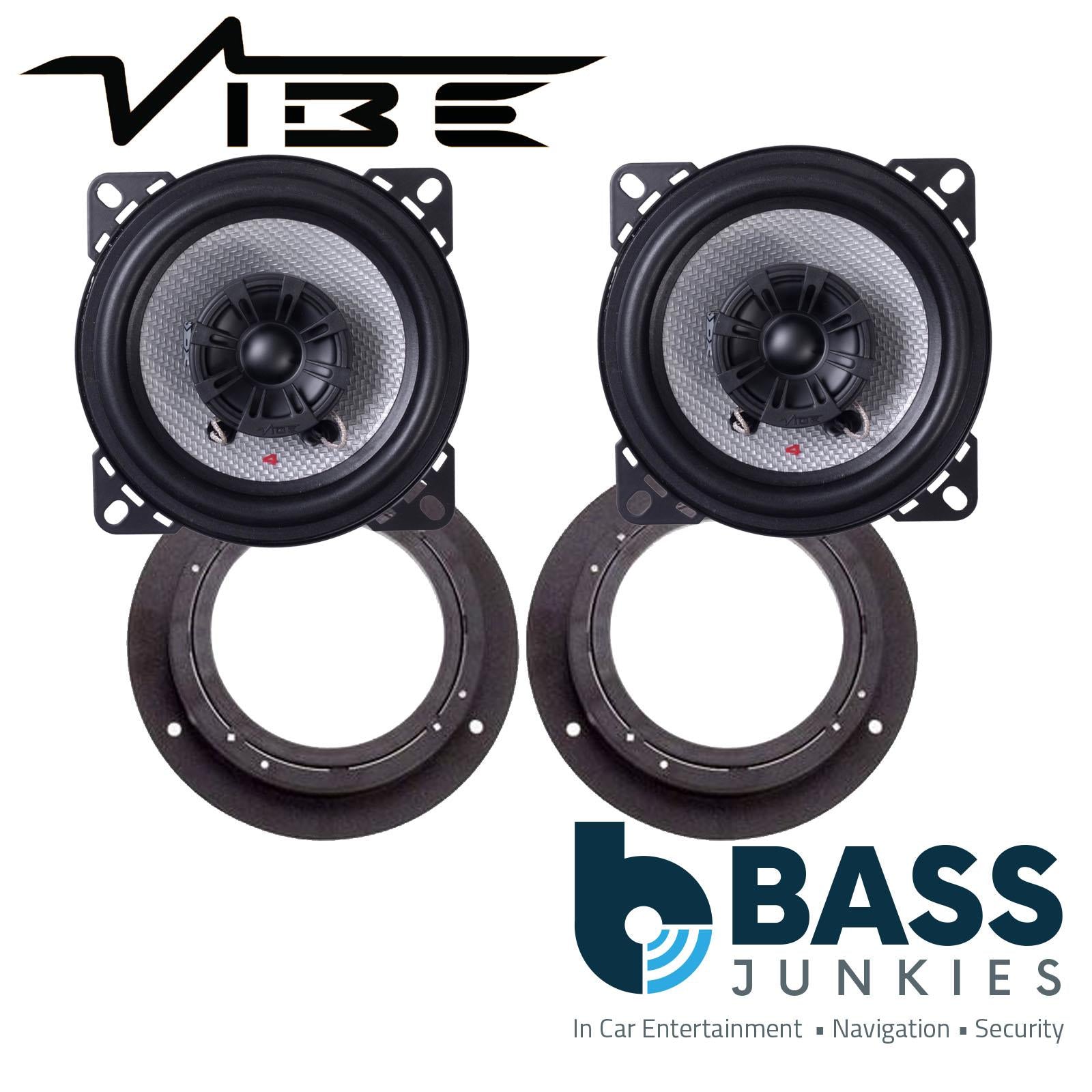 Vive PULSE4 100mm/10cm/4" 2-Way Coaxial Car speakers (Per Pair Max 240|80 watts RMS) Fits Mercedes A-Class 2004-12
