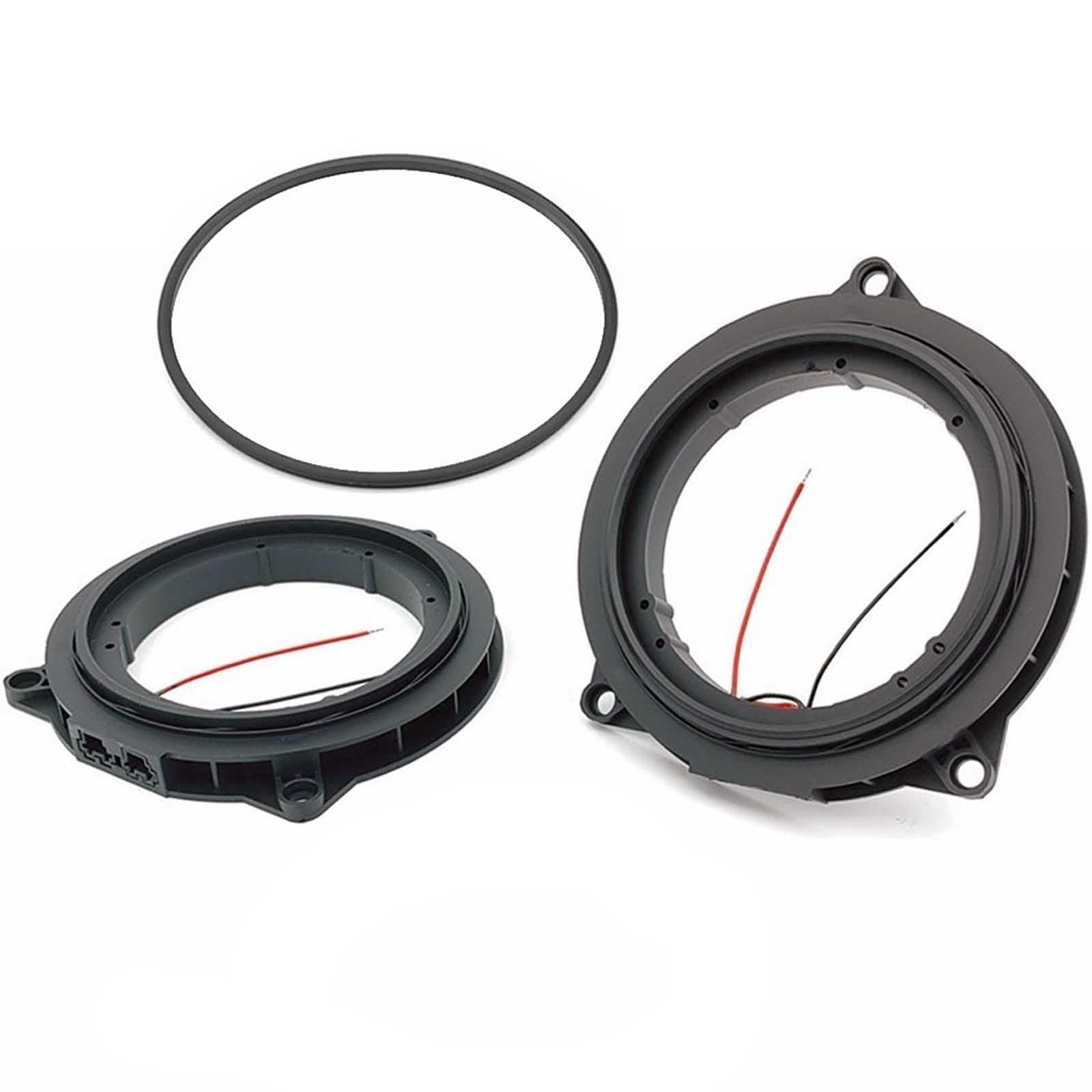 3" - 3.5" Direct-Fit Speaker Adapter Brackets for BMW 5 Series 2011-24