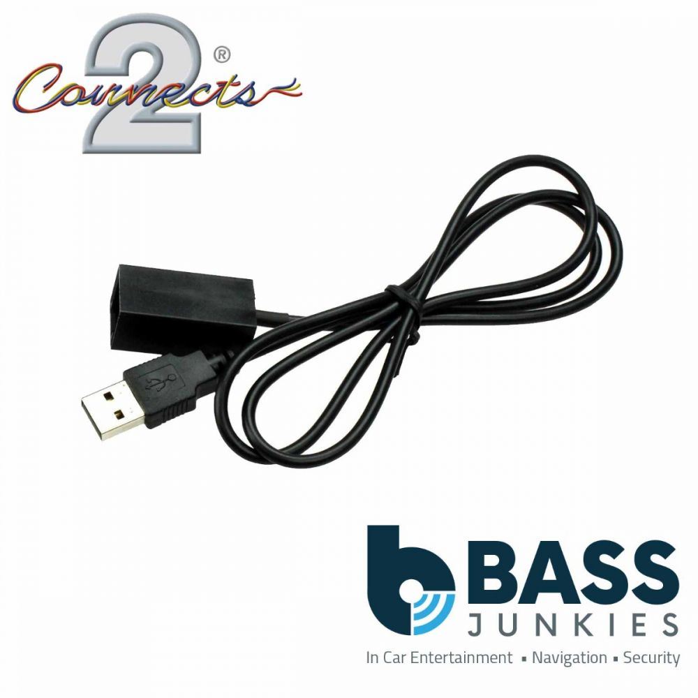 Connects2 CTHONDAUSB Honda Accord Civic CR-V Insight Jazz Car Stereo USB Retention Interface Cable Kit