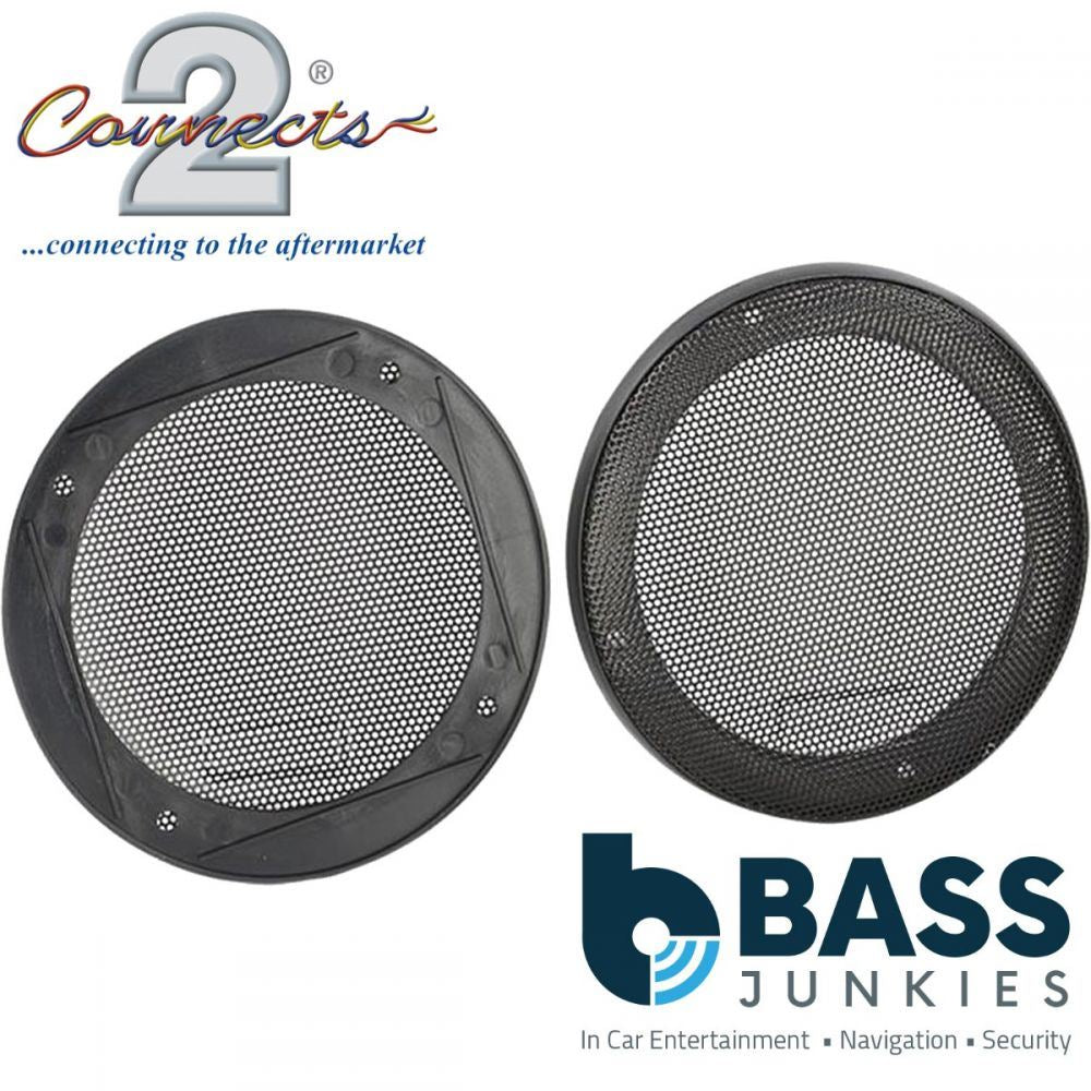 Connects2 CT25UV04 -100mm 4" 10cm Car Door Speaker Replacement Grilles Pair