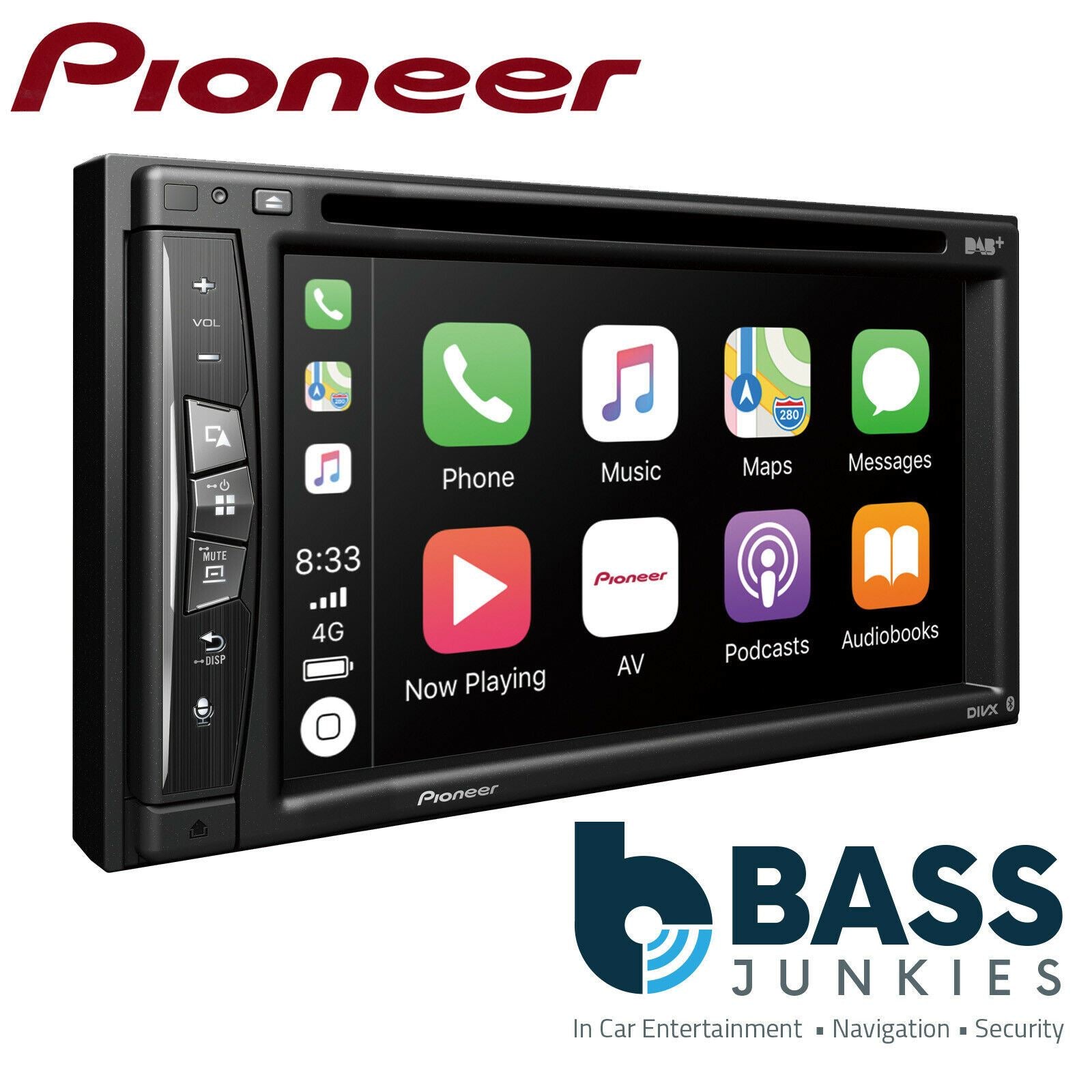Pioneer AVIC-Z720DAB-C 6.2" Navigation CarPlay Android Auto Waze Bluetooth DAB+ Car Stereo Screen