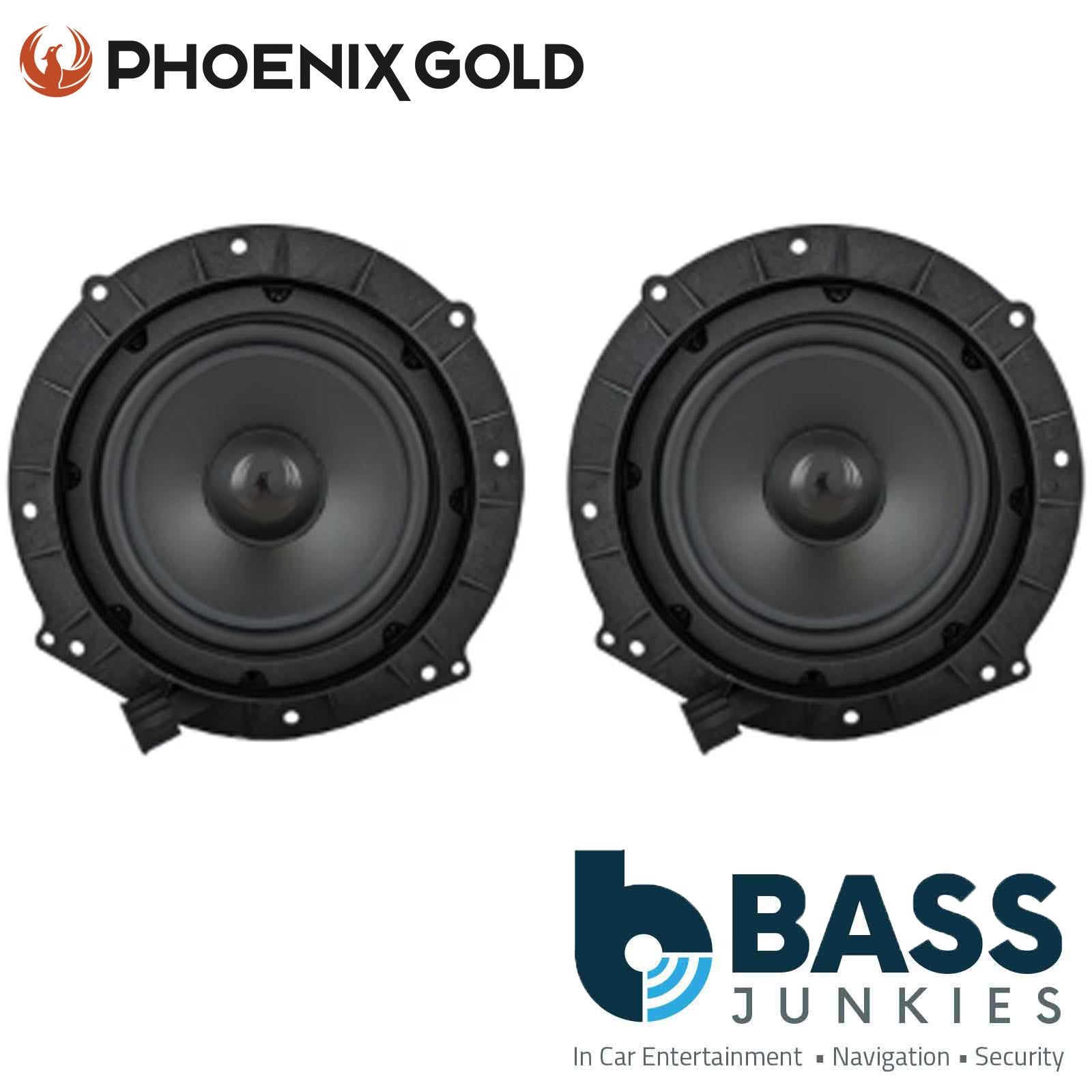 Phoenix Gold – 6.5" Midbass Speakers to replace 8" OEM Speakers in Audi Vehicles