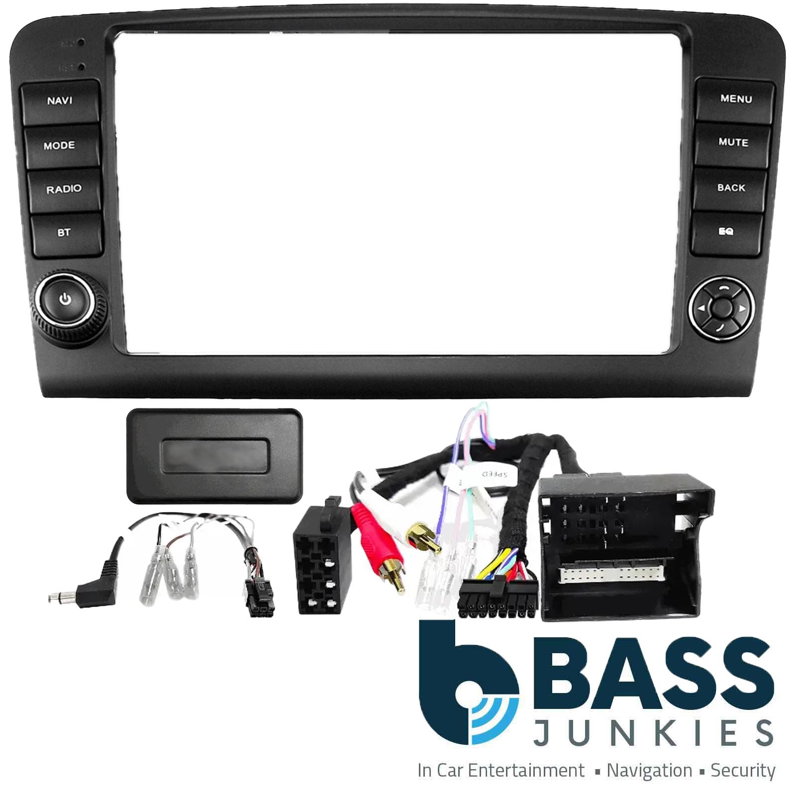 Kenwood 9" CarPlay Android Car Stereo Kit For Mercedes ML GL Amplified 06 - 12