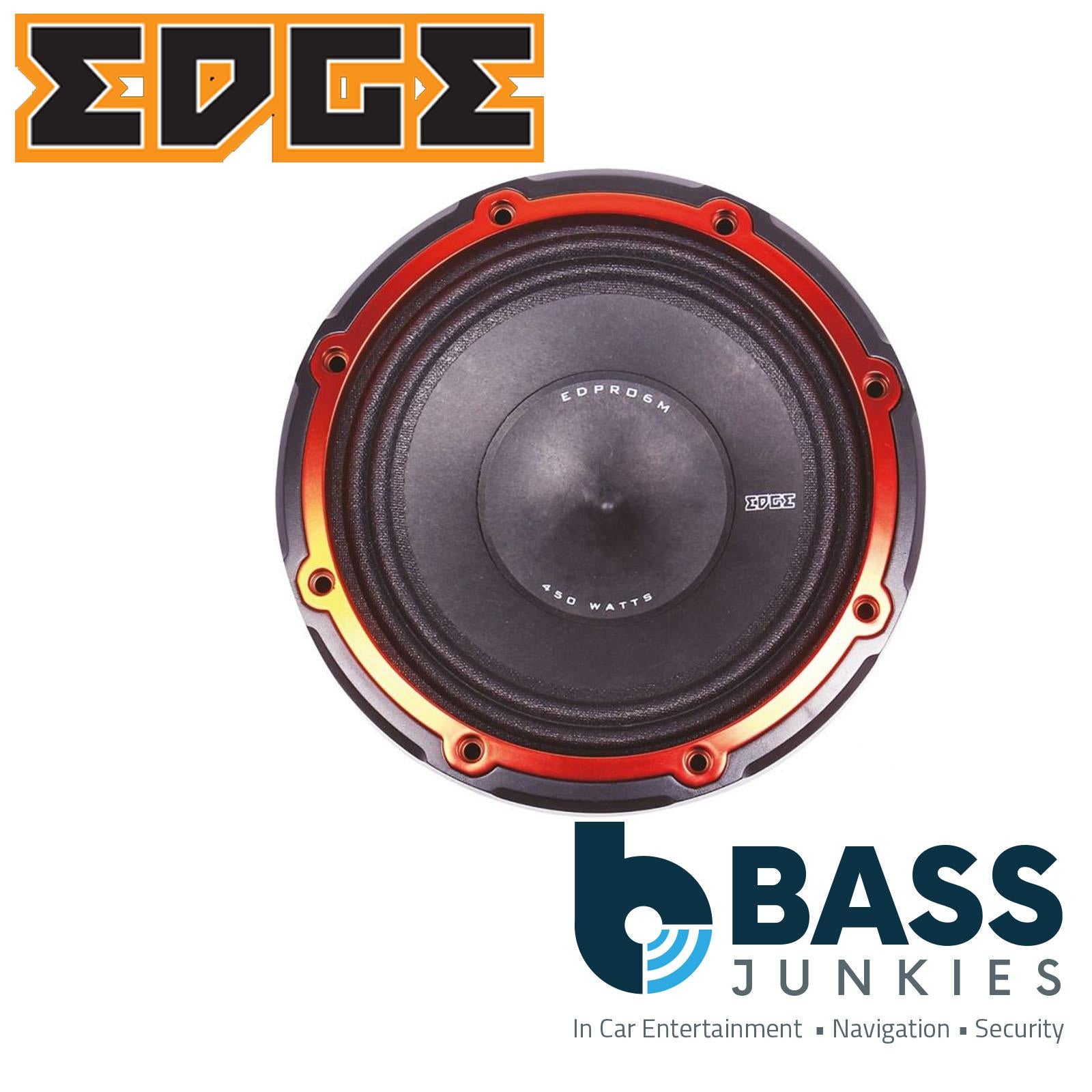 EDGE EDPRO6M-E4 pro audio Car midwoofer 6.5" 450w Peak, 150w RMS - Single