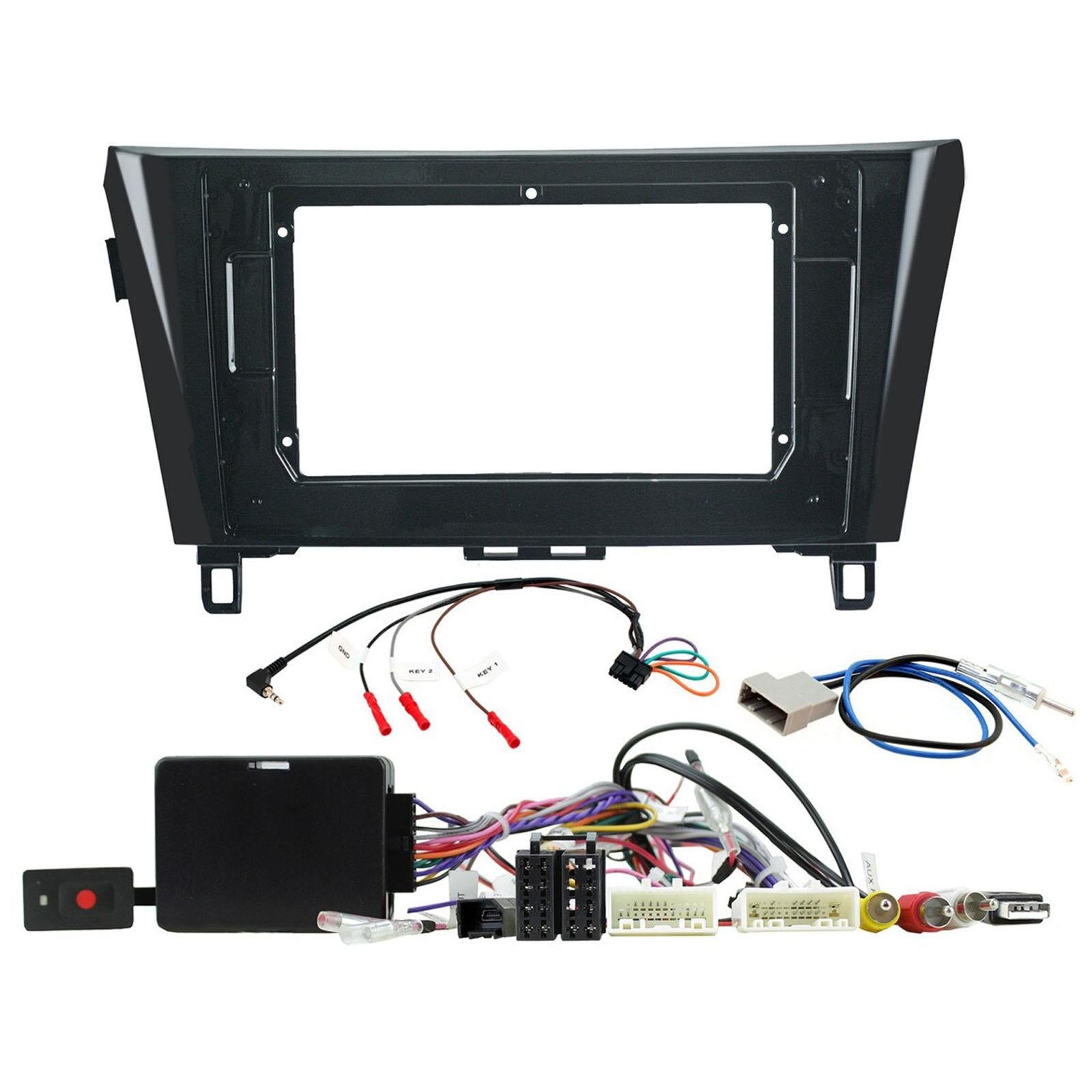 9" Android Car Radio Fascia Panel & Interface for Nissan Qashqai 2015 - 2018