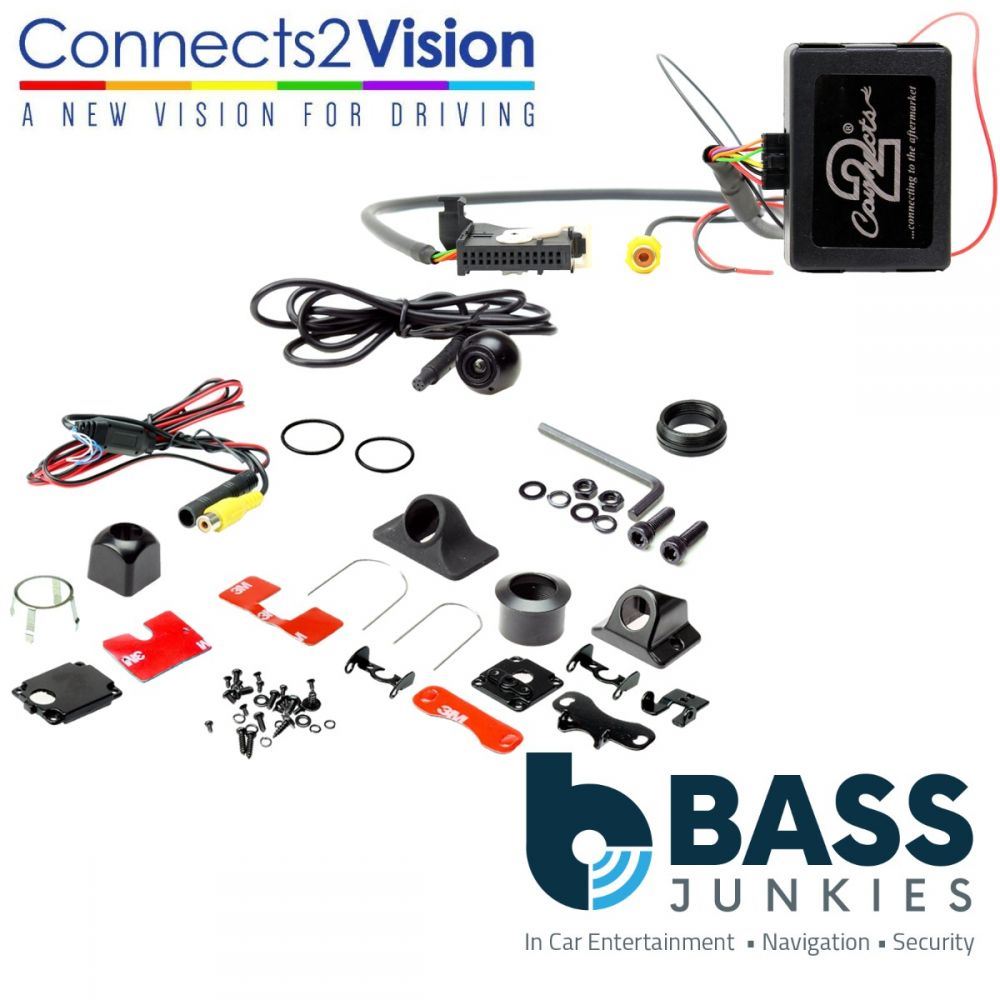 Volkswagen Golf, Passat, Transporter, Amarok, Suran, UP!, T5 Rear Reversing Camera & Add On Interface Kit For Vehicles with MIB Composition Media