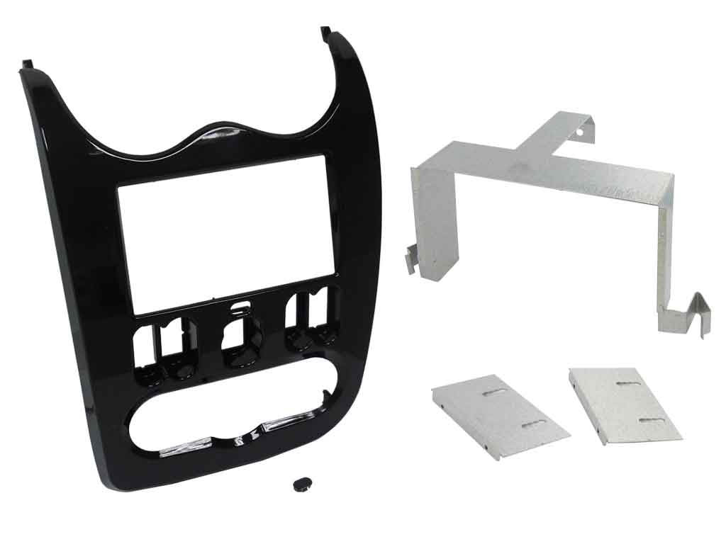Connects2 CT23DC01 Dacia Car Stereo Double Din Fascia Panel & Cage Kit