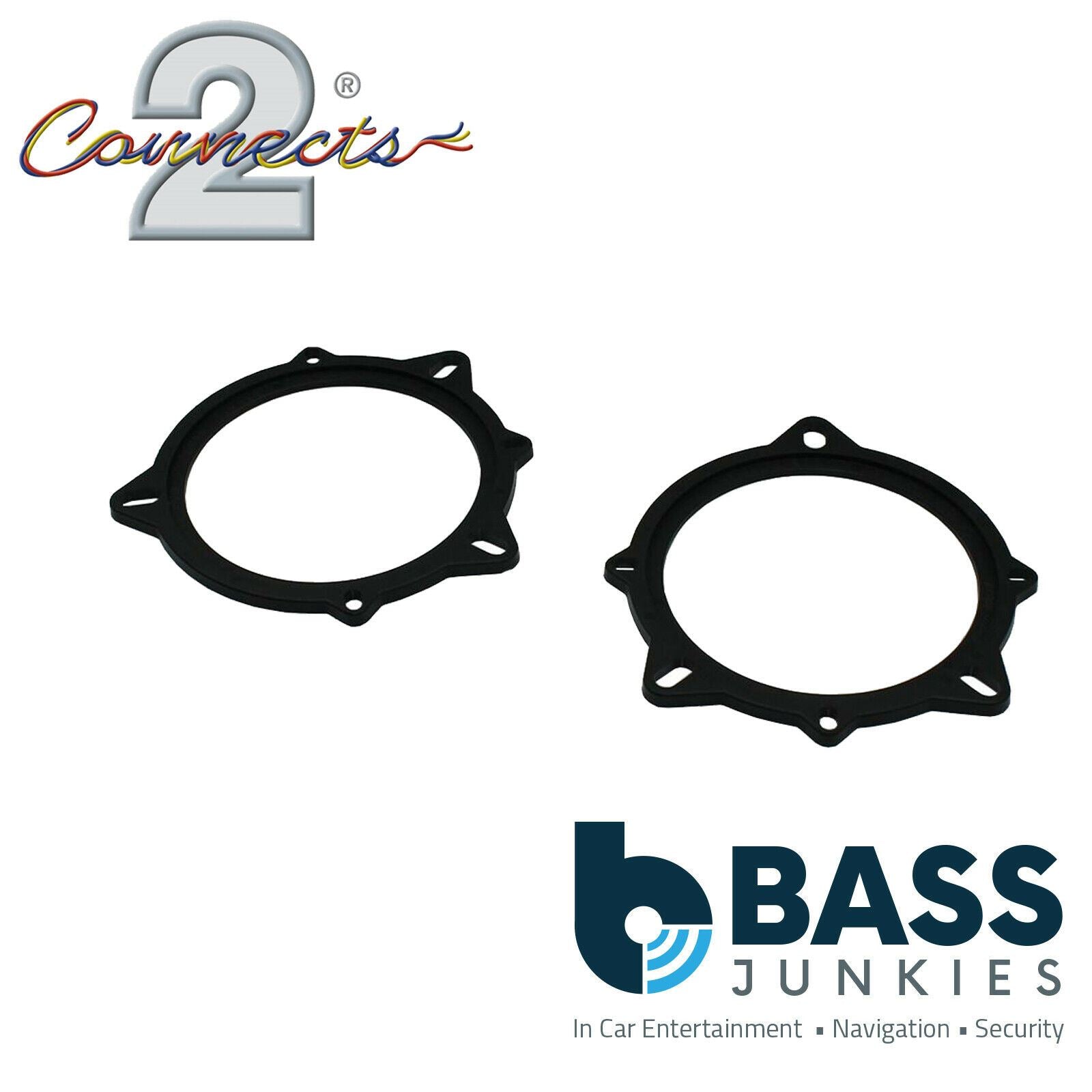 BMW 1-Series (F20/F21) 2011-2019 10cm 4" Front/Rear Car Speaker Bracket & Wires