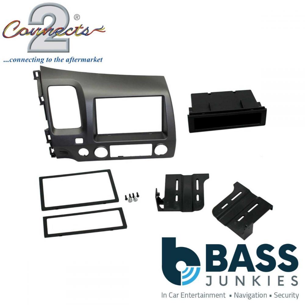 Connects2 CT24HD16L - Honda Civic 2006 - 2011 Single Double Din Fascia Panel