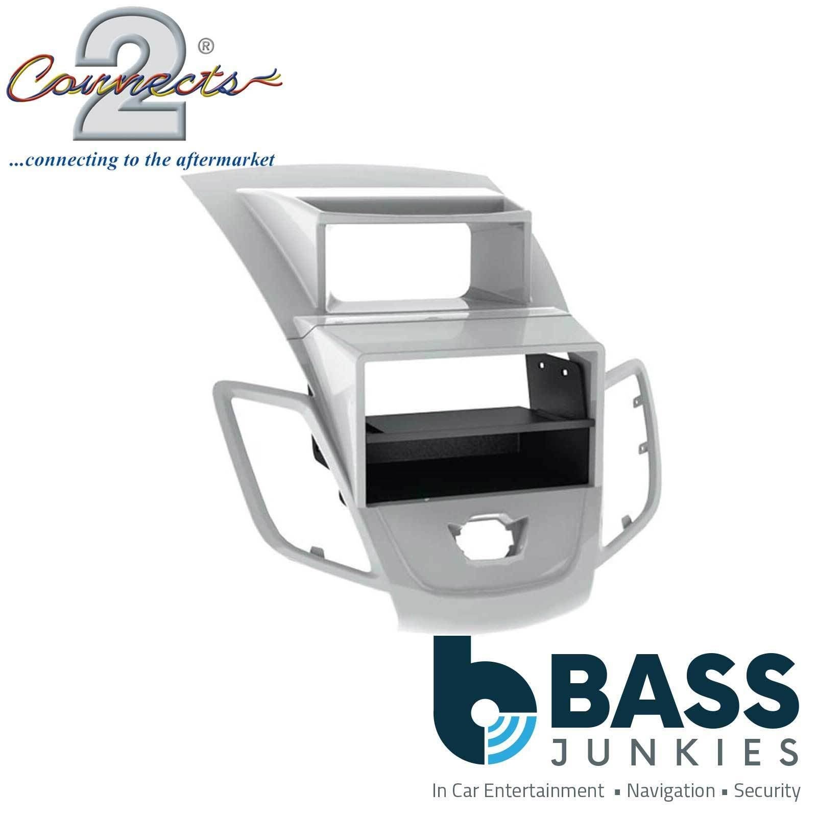 Connects2 CT24FD34 - Ford Fiesta 2008 Onwards Double Din Fascia Panel