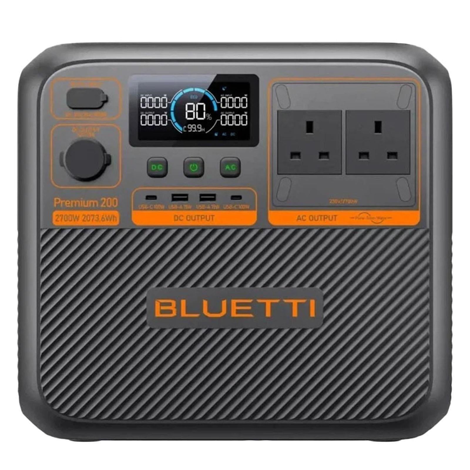 BLUETTI 200 V2 - 2073Wh 2700w Portable Battery Power Station