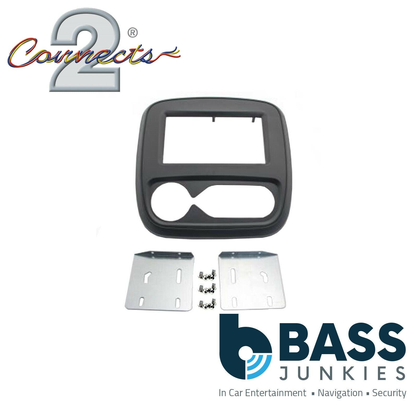 Connects2 CT23RT16 - Renault Trafic 2014 Onwards Double Din Fascia Panel