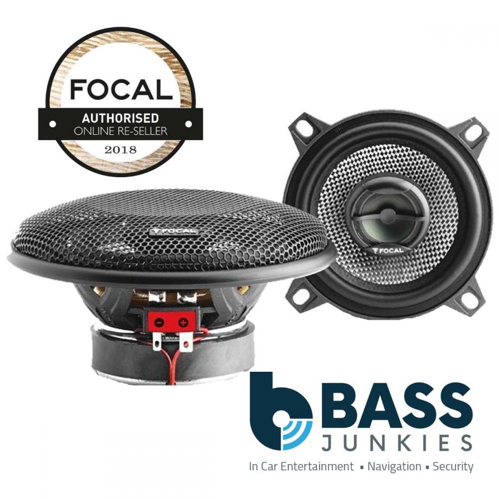 Focal 100AC - ACCESS Series 80 Watts 100mm 4" 2 Way Coaxial Car Door Dash Speakers