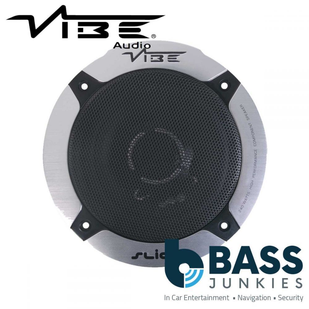 Vibe SLICK5-V5 - 5.25" 13cm 420 Watts Pair Coaxial Car & Van Door Dash Speakers