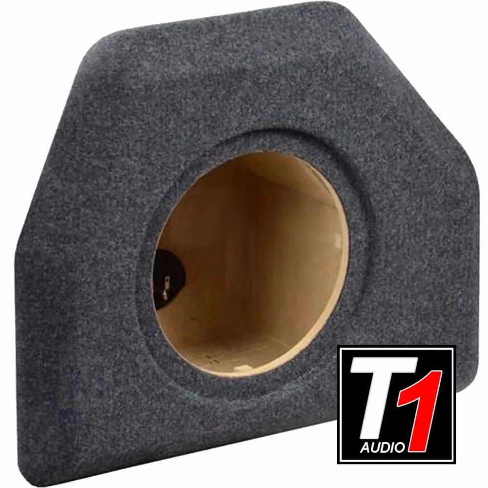 T1 Audio - VW Passat B7 Sedan 2010 To 2014 Left Arch Custom Fit 10" Car Sub Subwoofer Bass Box