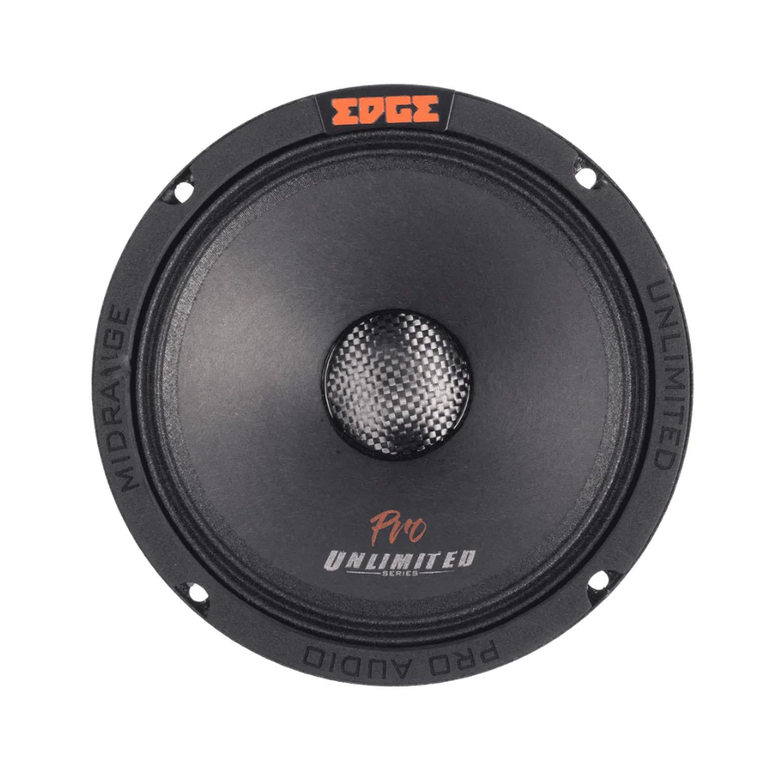 EDGE EDUPRO6-E3 - 1600 Watts 16.5cm 6.5 Inch Pro Car Audio Midrange Speakers PAIR