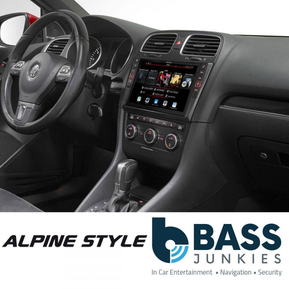 Alpine X902D-G6 Volkswagen Golf MK6 9” Touch Screen Navigation Apple CarPlay Android Auto Stereo
