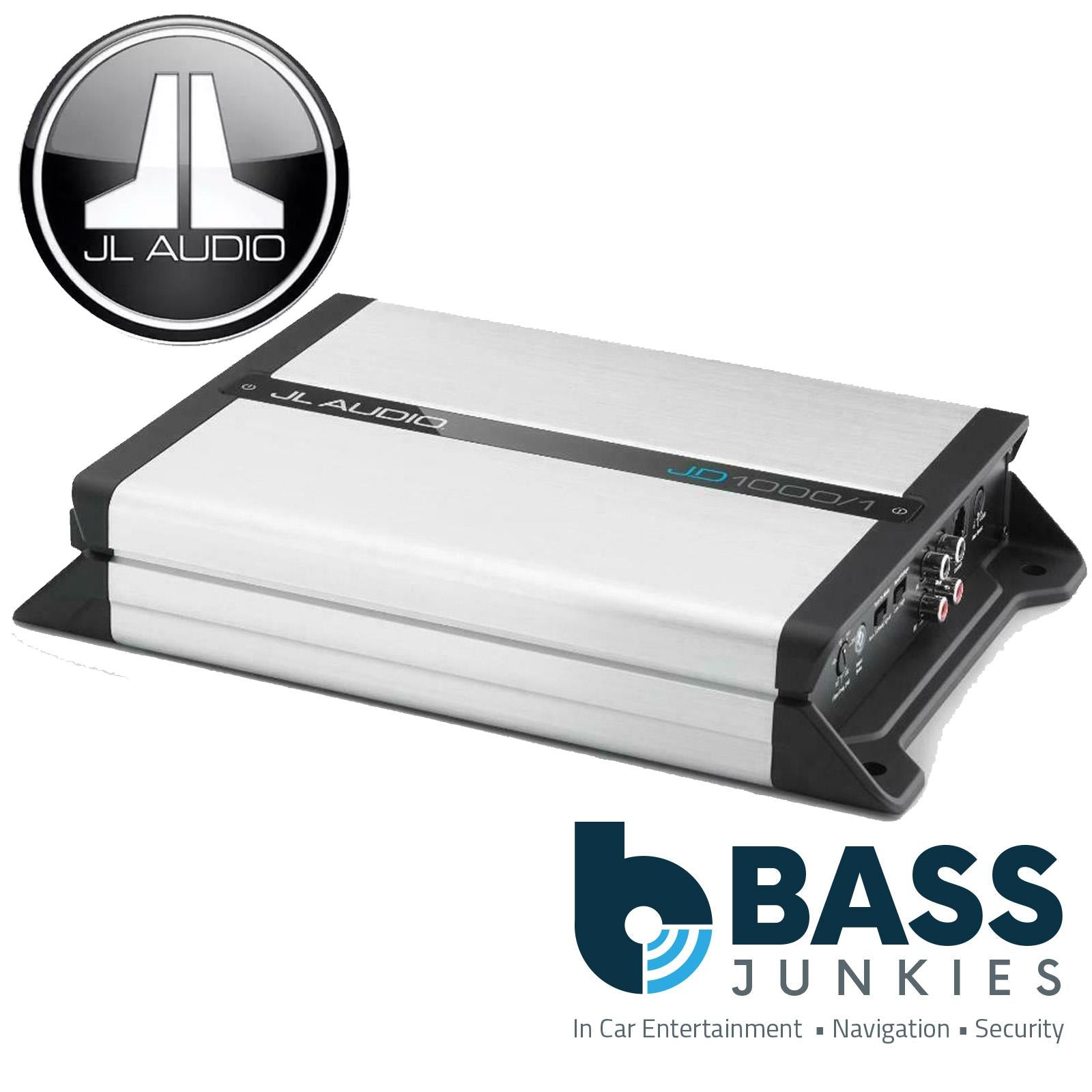 JL Audio JD1000/1 Monoblock Class D Amp – 1000W x1 @ 2Ω / 600W x1 @ 4Ω (14.4V)