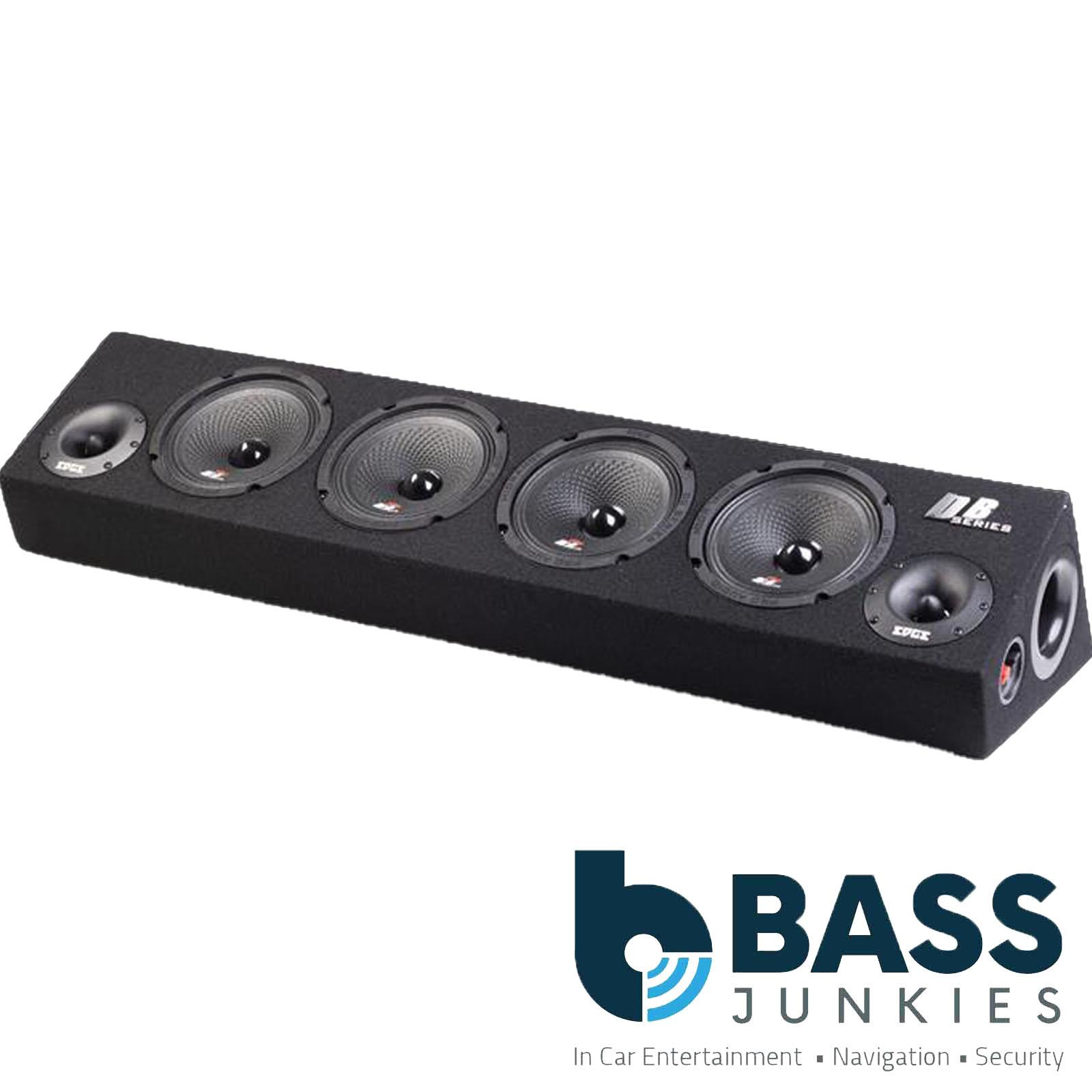 Edge EDBPB8-E5 - 1720 Watts Dual 2 Ohm Full Range Pro Car Audio Enclosure