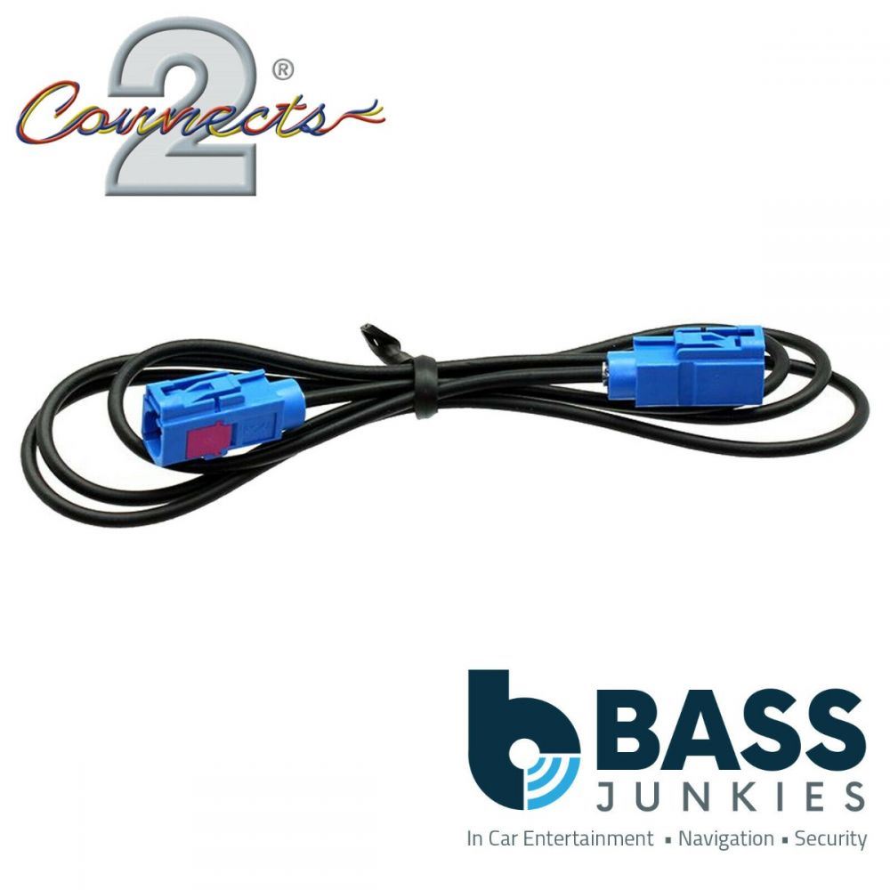 Connects CT27AA137 - GPS 1 Meter Extension SMA Female to Female Car Stereo Aerial Adaptor