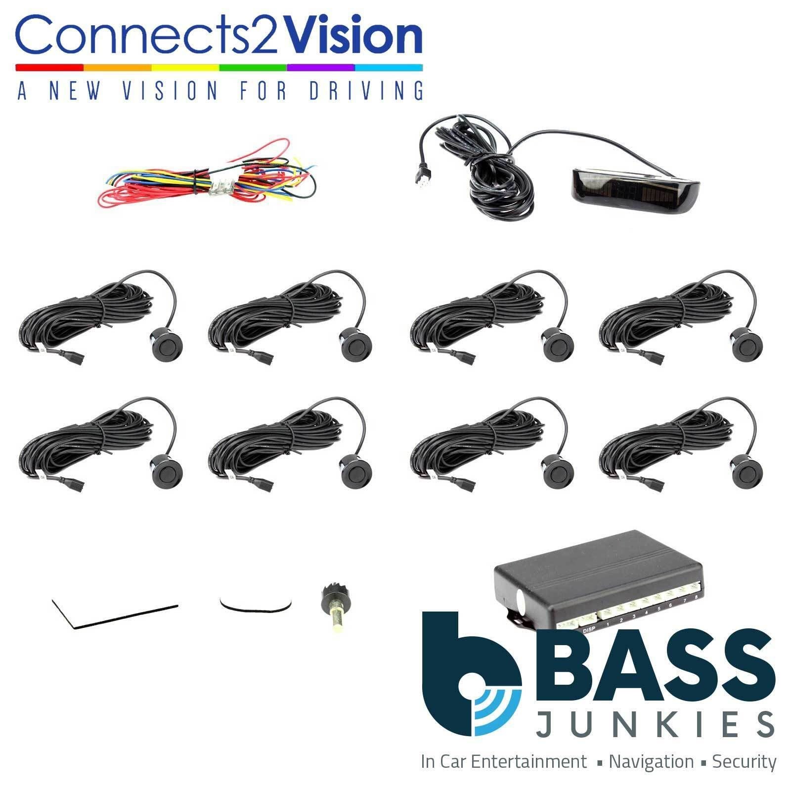 Connects2 PARK-802 Ultrasonic Parking Sensor Kit