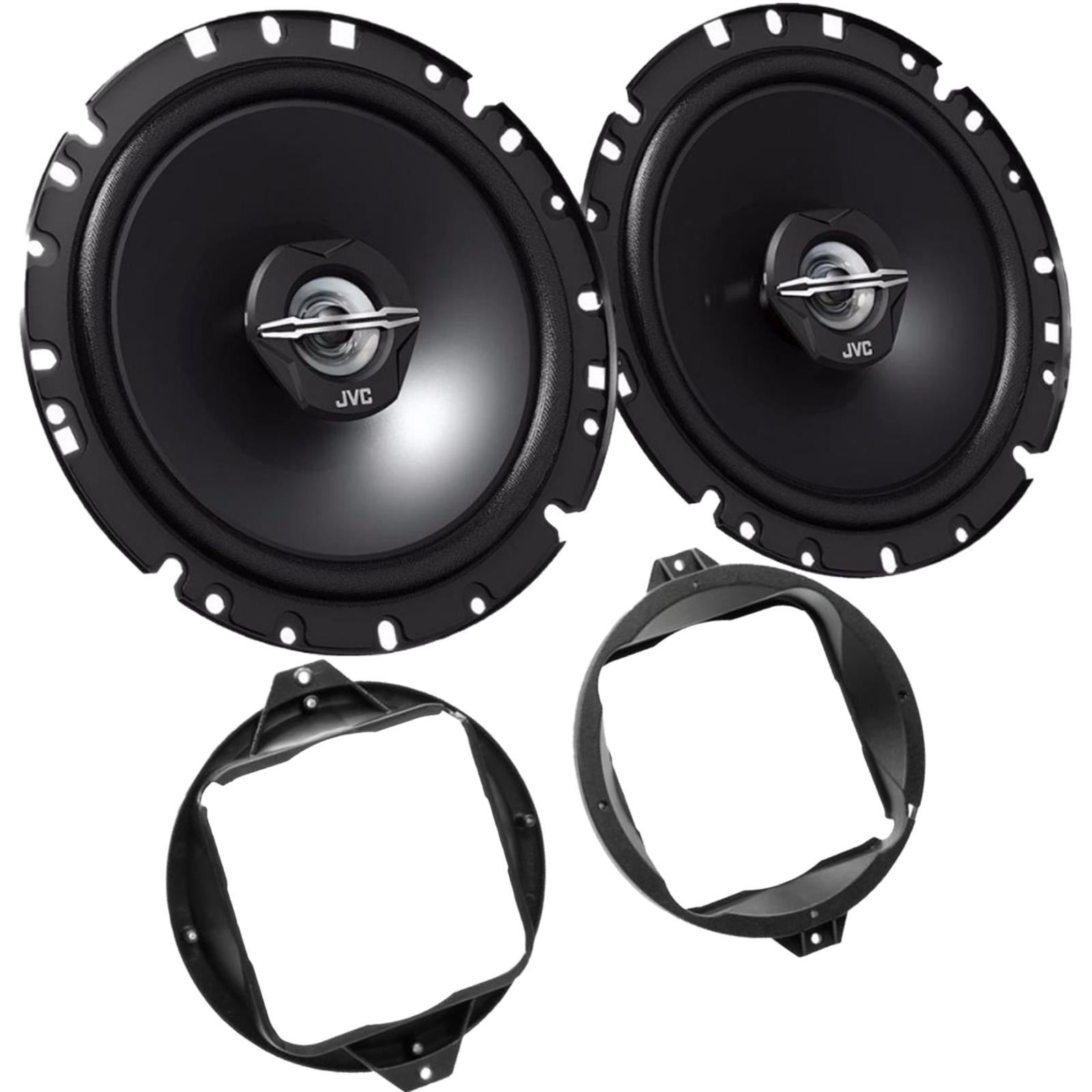 Audi A4 Avant 95 - 14 JVC 17cm 6.3/4 Inch 600 Watts 2 Way Rear Door Car Speakers