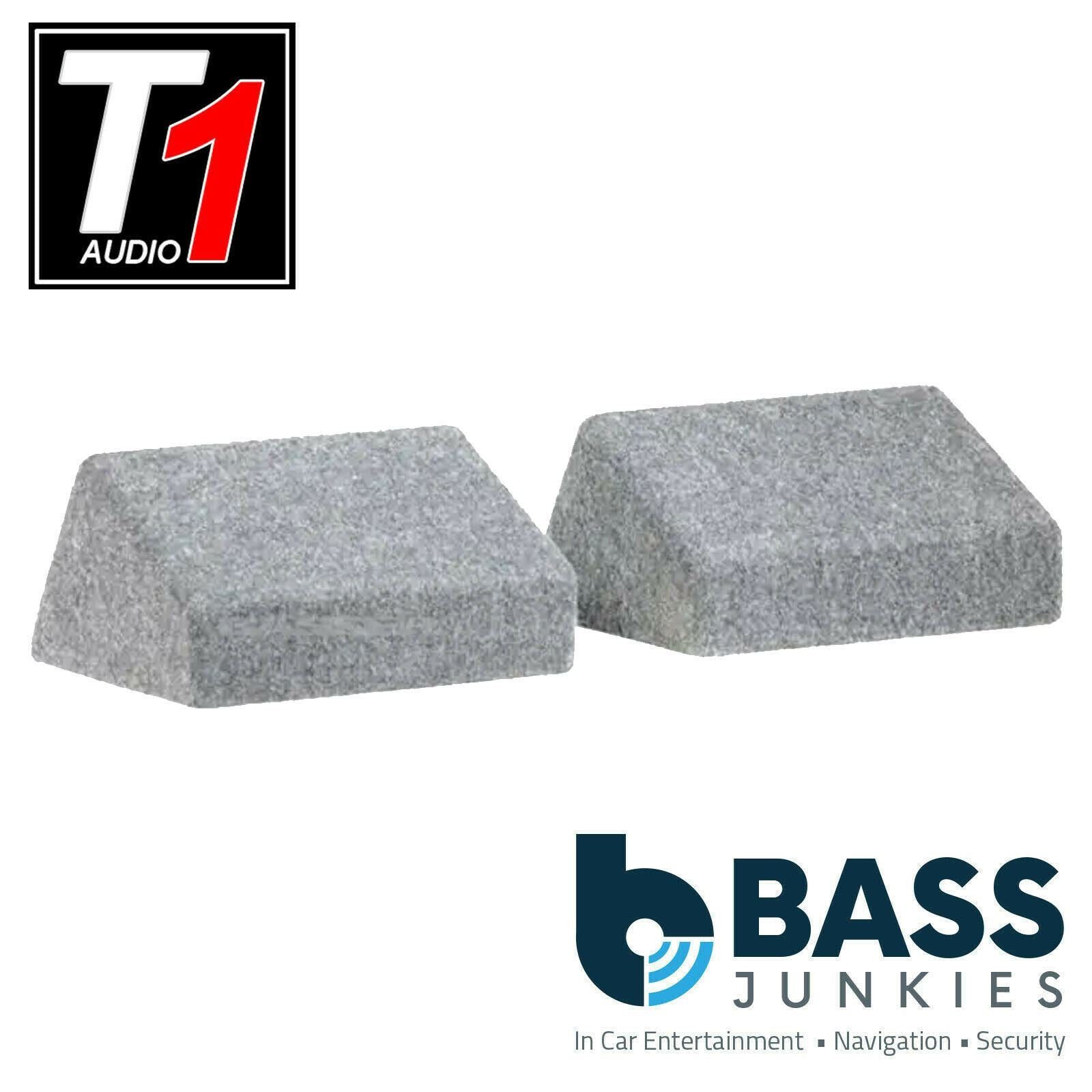 T1 Audio 6x9 6.5" 5.25" or 4" Car Speaker Universal MDF Boxes Enclosure PAIR