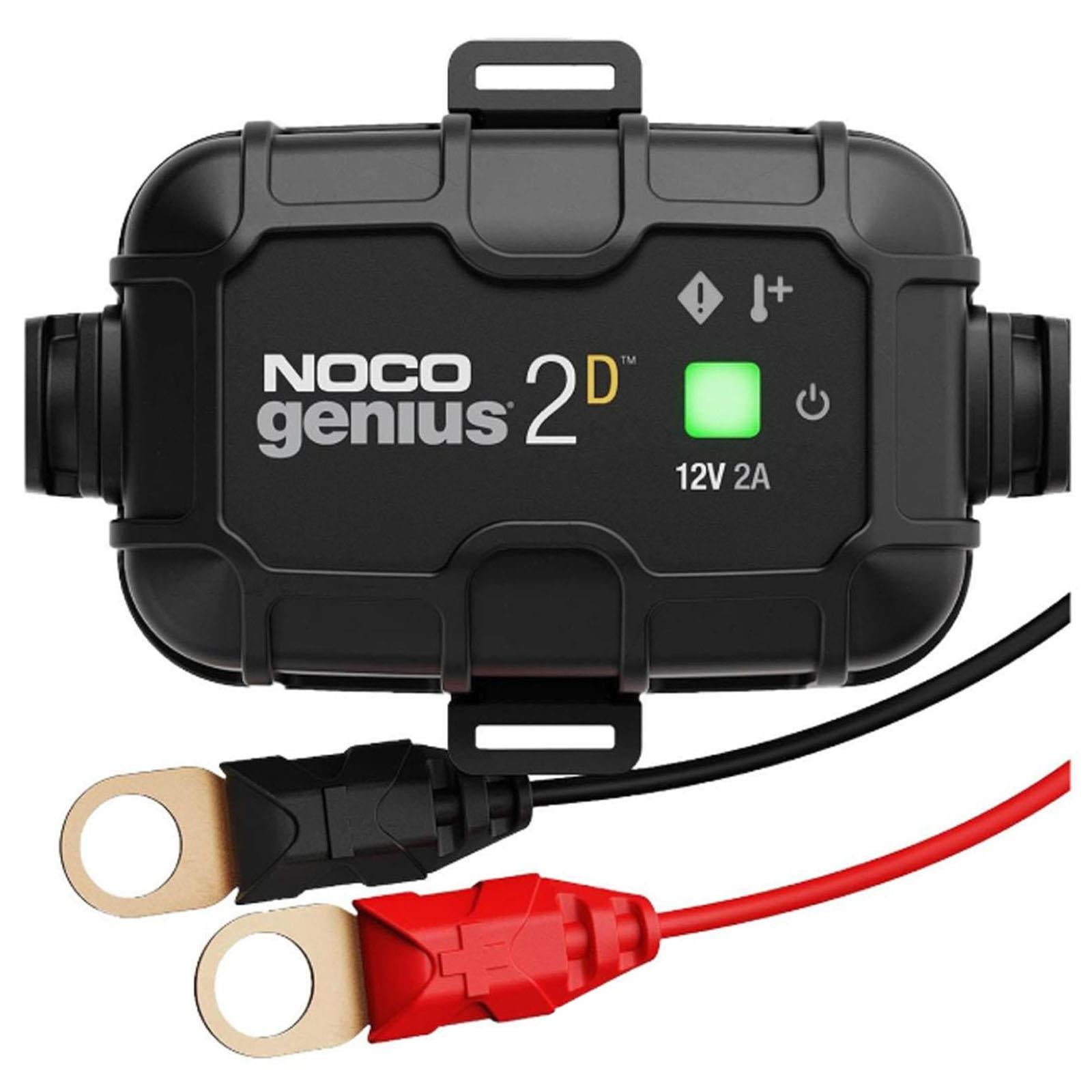 NOCO GENIUS2DUK - 2A Onboard Smart Battery Charger 12V AGM EFB Gel Start-Stop