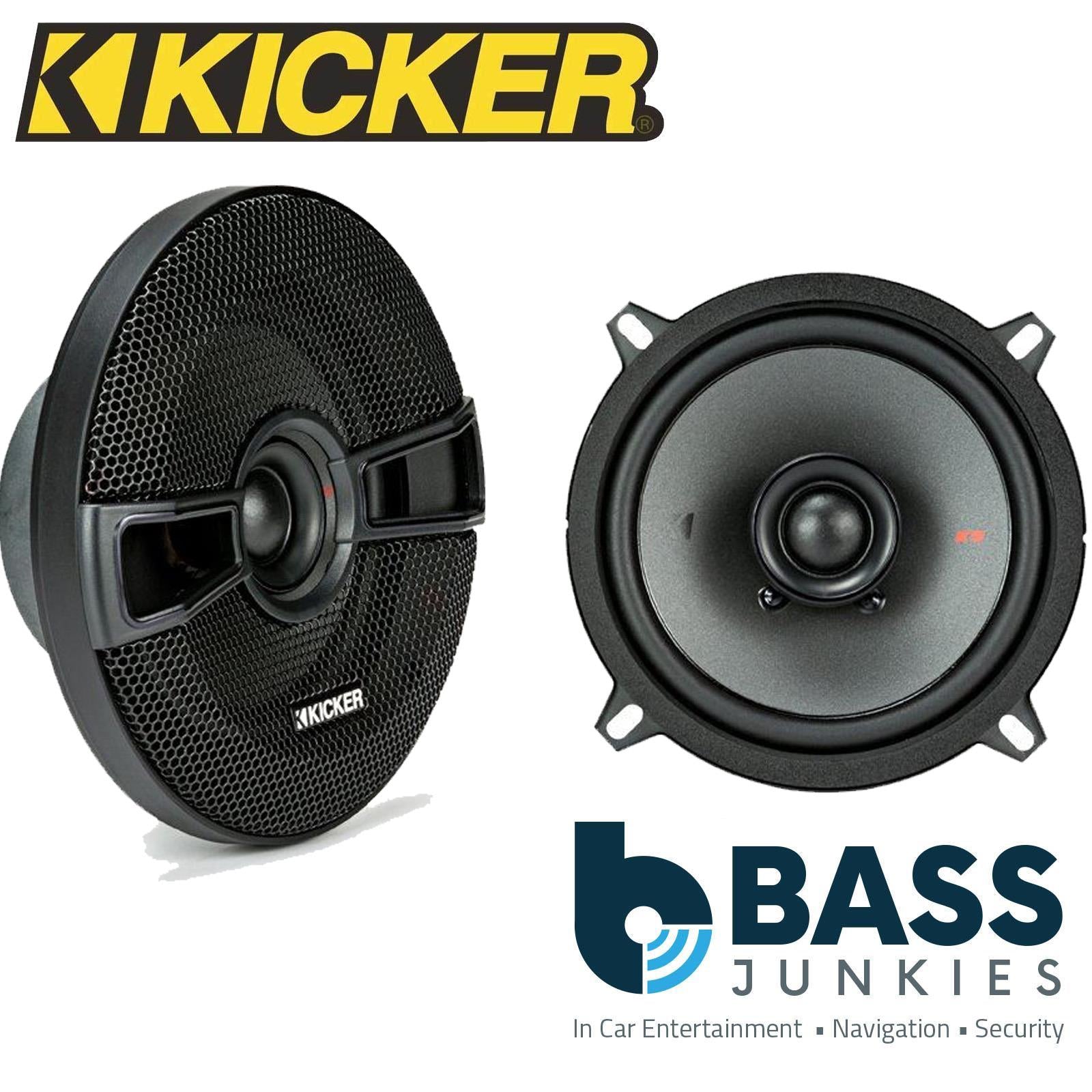KICKER 41KSC54 2 Way 5.25" inch 13cm 130mm 300 Watts Pair Car Van Door Speakers