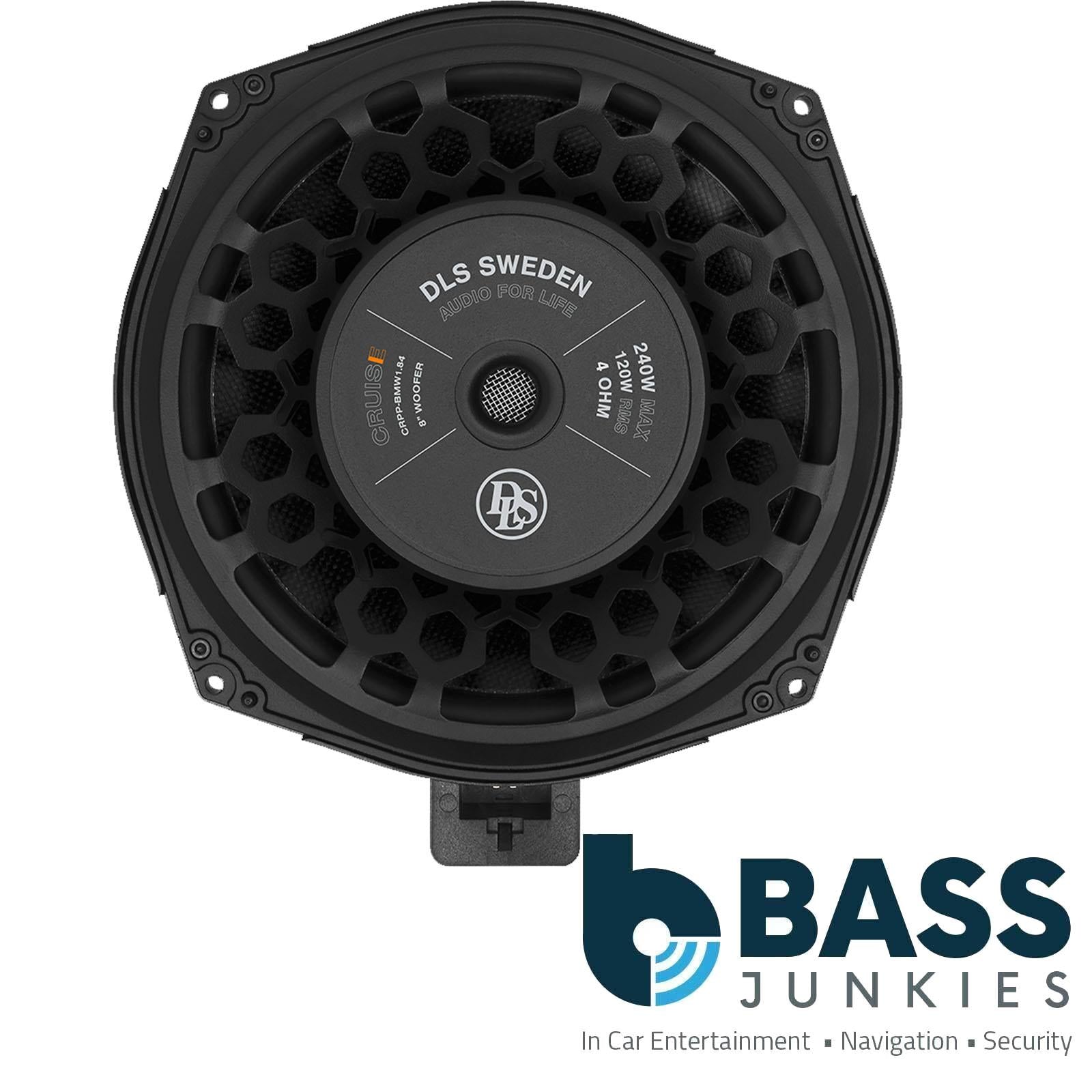 DLS CRPP-BMW1.84 - 8" 20cm 480 Watts BMW X5 2007 On Underseat Car Subwoofer