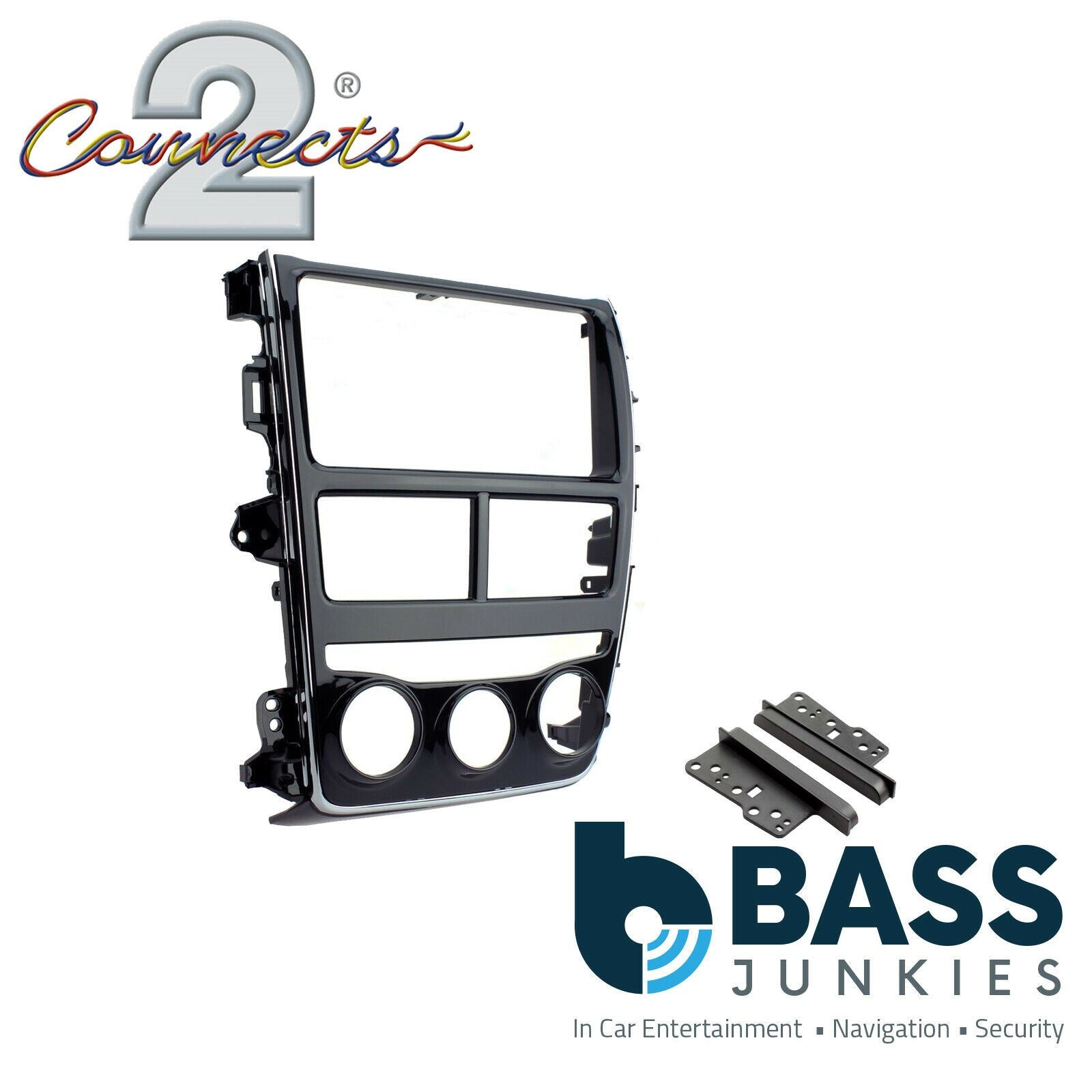 Connects2 CT23TY81L - Toyota Yaris 2018 Onwards Double Din Fascia Panel
