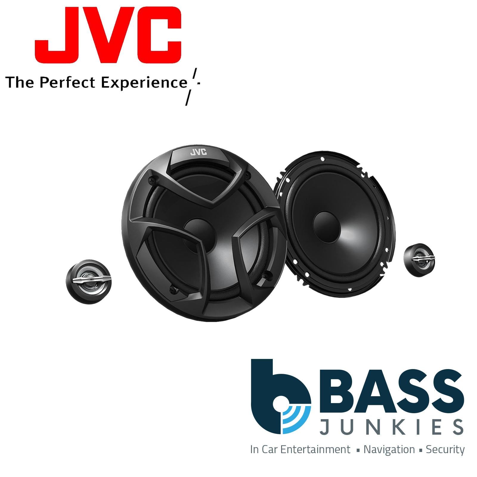Vauxhall Omega 94-03 JVC 16cm 600 Watts 2 Way Front Door Car Component Speakers
