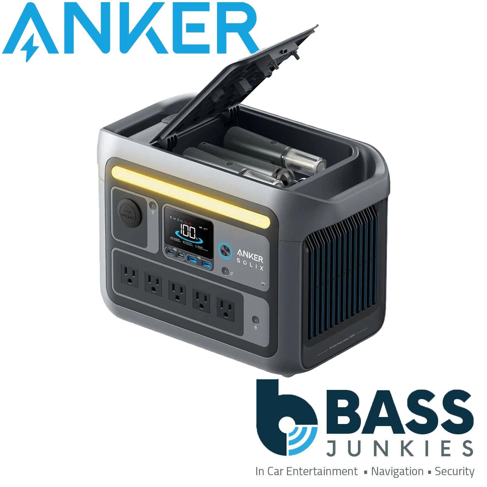 Anker SOLIX C800 Plus + PS100 - Portable Power Station & 100W Solar Panel