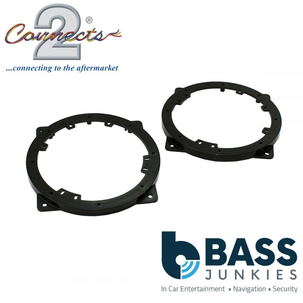 Connects2 CT25KI03 - Kia Optima 2010-2012 150-170mm 6 to 6.75" Front or Rear Speaker Adapter Brackets
