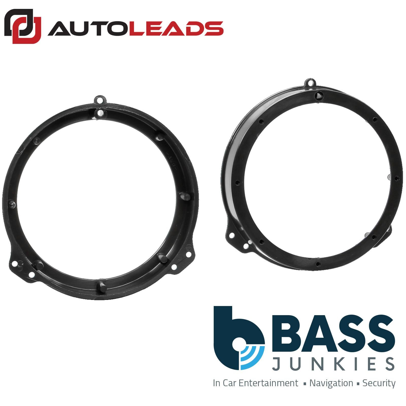 Autoleads SAK-2802 - Suzuki Baleno, Vitara, Grand Vitara 6.5" 17cm Front Door Car Speaker Brackets Pair