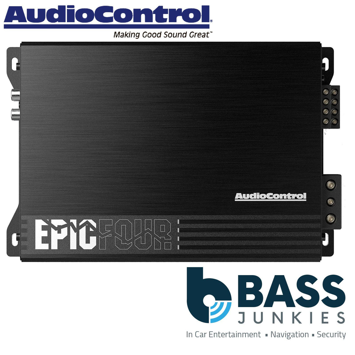 AudioControl EPICFOUR - Class-D 800 Watts 4-Channel 2 Ohm Car Amp Amplifier