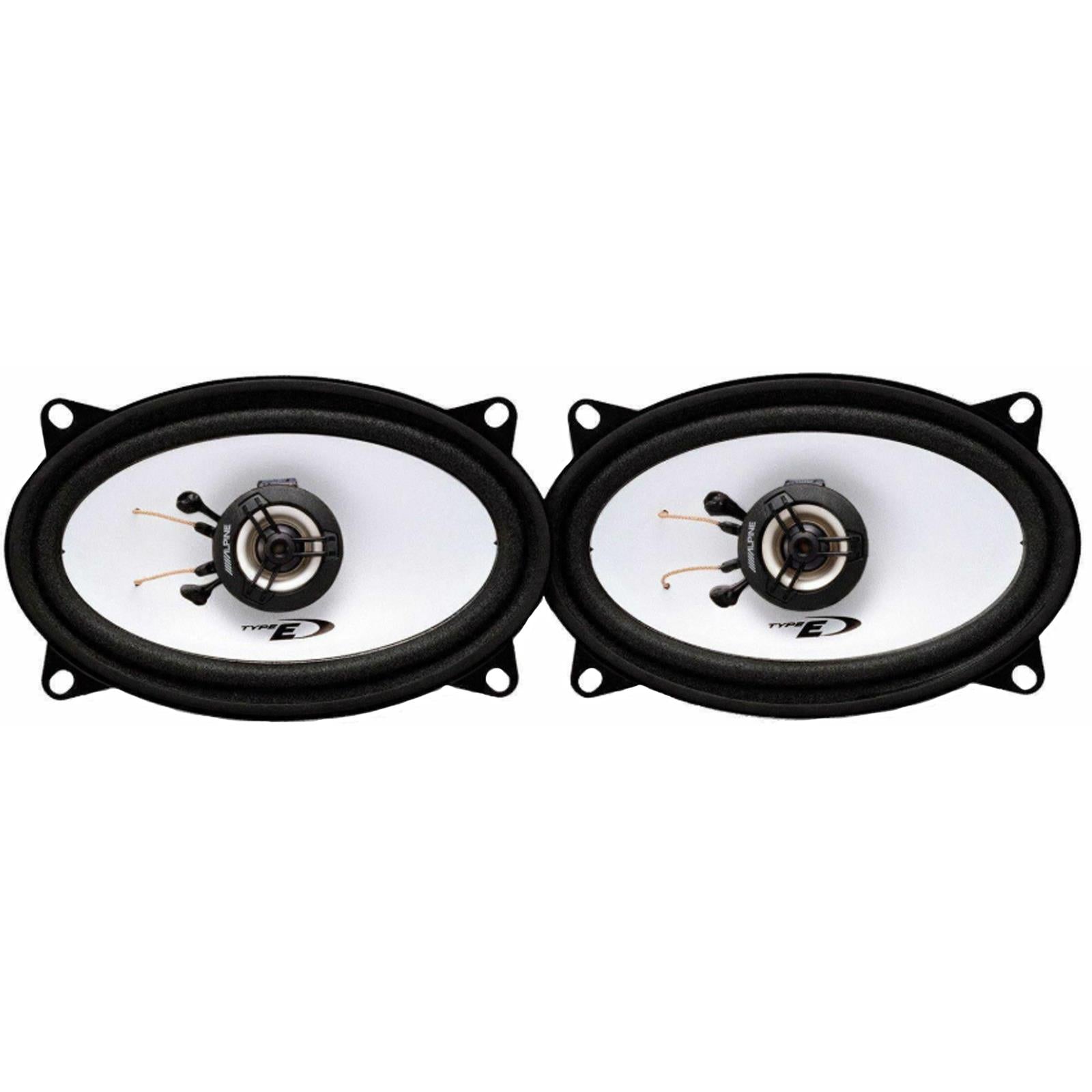 ALPINE PORSCHE 944 4x6" 10x15cm 2 way 300 Watts Car Coaxial Front Door Speakers