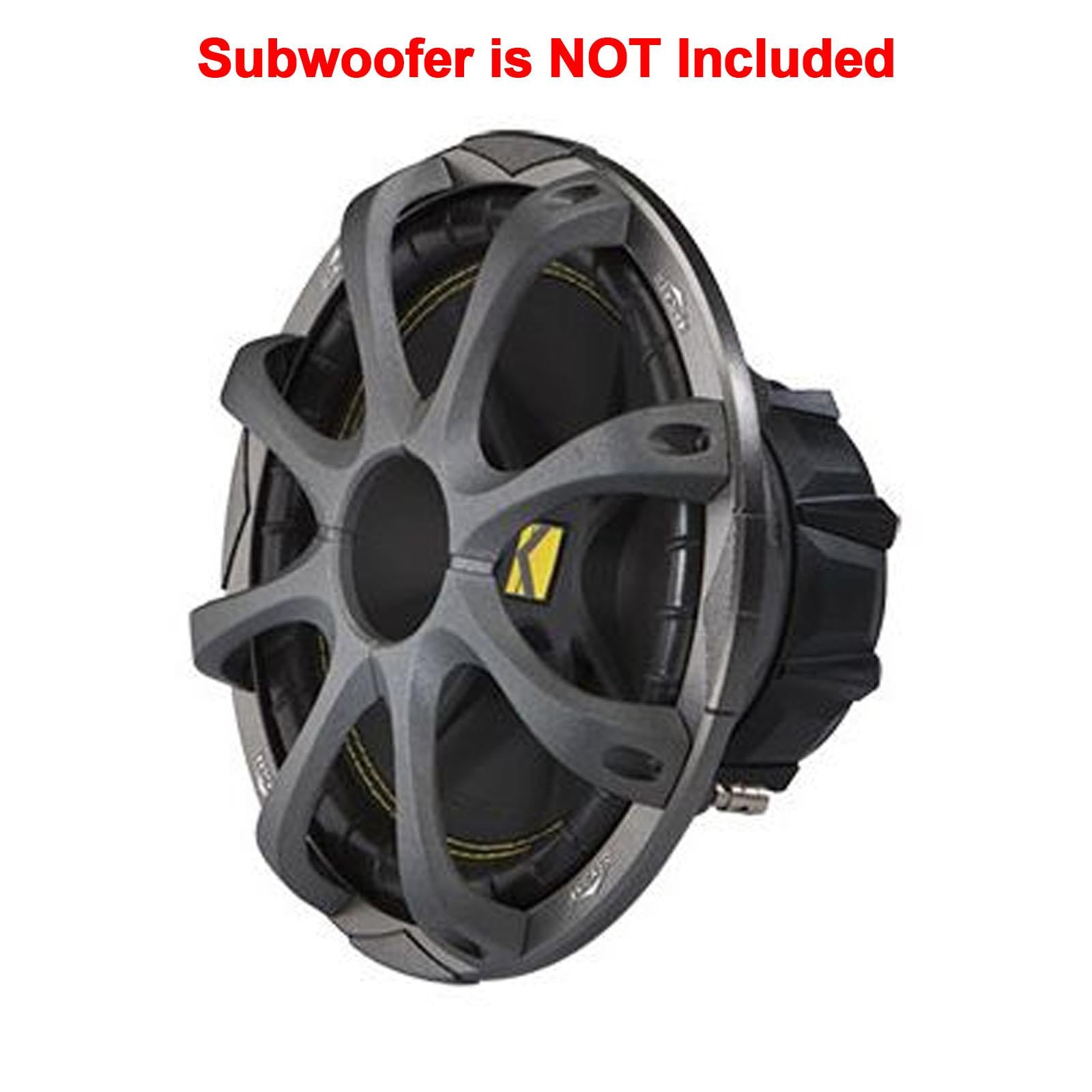 Kicker 12" Round Sub Subwoofer Grille Speaker Cover for Comp CompR CompS