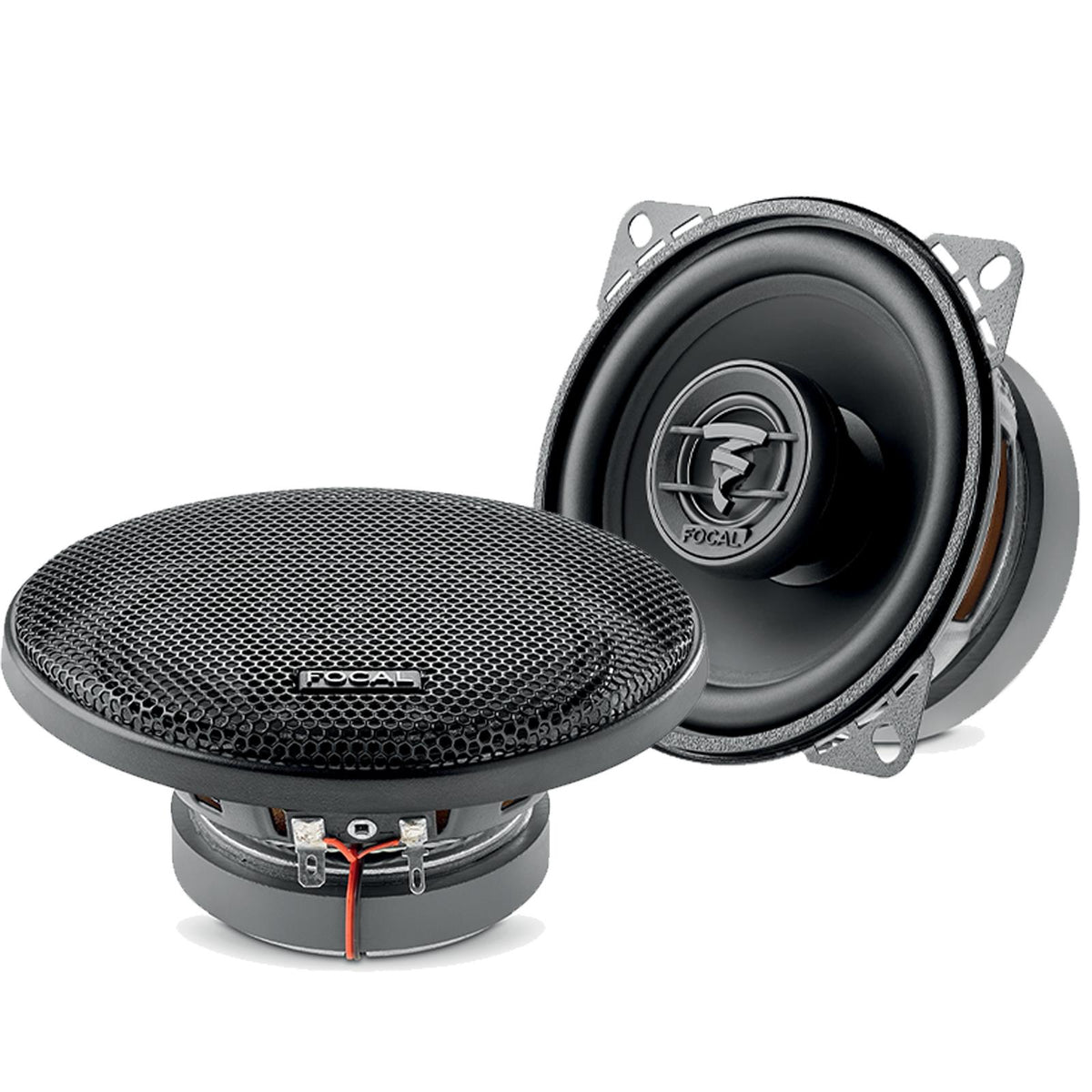 Focal Auditor 120 watts 4" Car Coaxial Door Speakers + Grills (PAIR) 10cm 100mm