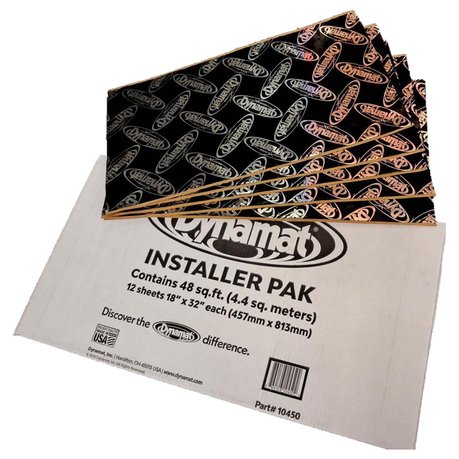 Dynamat Xtreme Installer Pack Sound Deadening Kit 4.4m² (48 sq.ft) - 12 Sheets