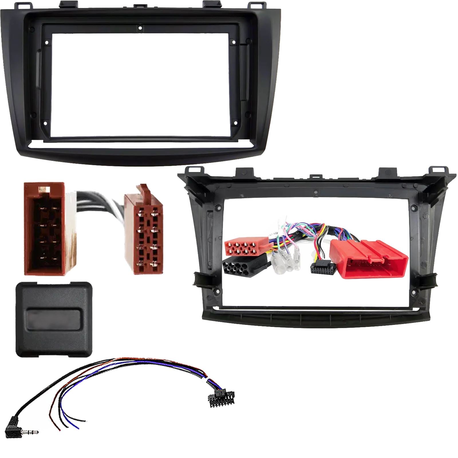 For Mazda 3 2010 - 2013 Fascia Panel Interface for 9" Android Car Radio Screen