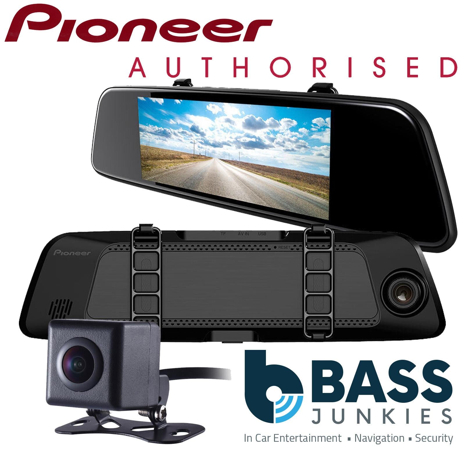 Pioneer VREC-150MD 2-Channel Full HD Wide Angle (Front & Rear) Dash Cam & Rear Reversing Camera